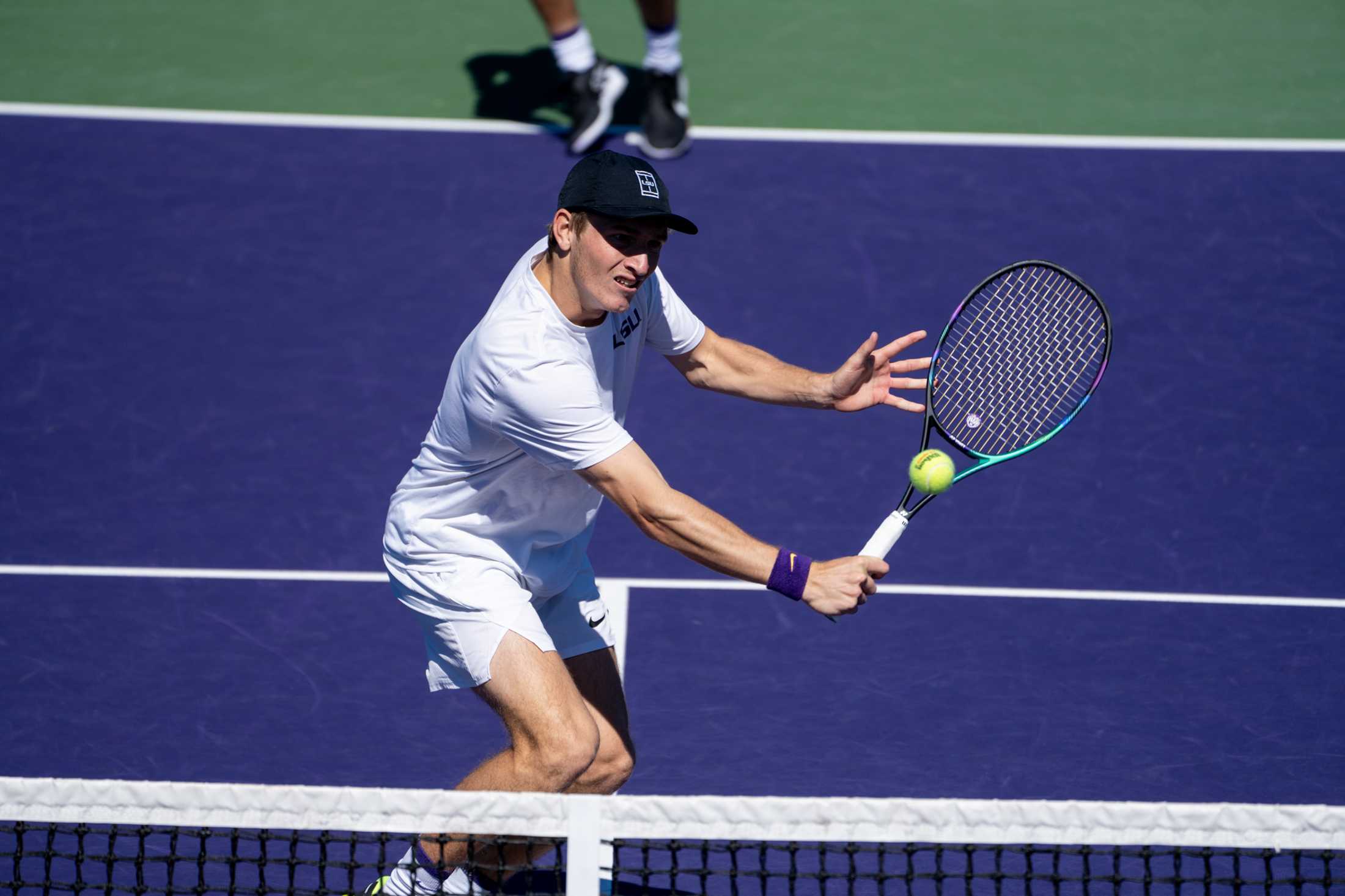 PHOTOS: LSU men's tennis defeats Lamar 7-0