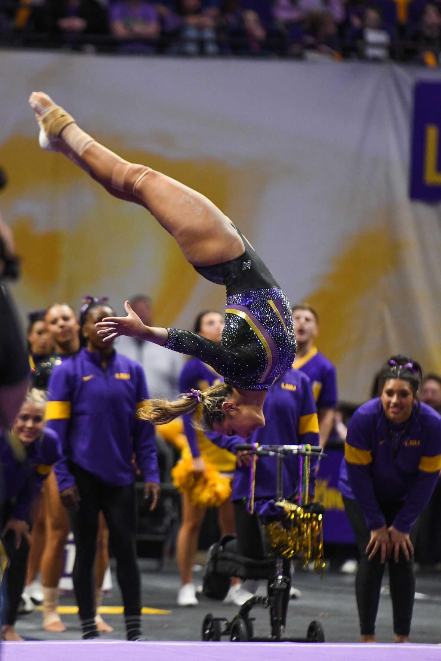 PHOTOS: LSU gymnastics defeats Florida 198.100-197.975