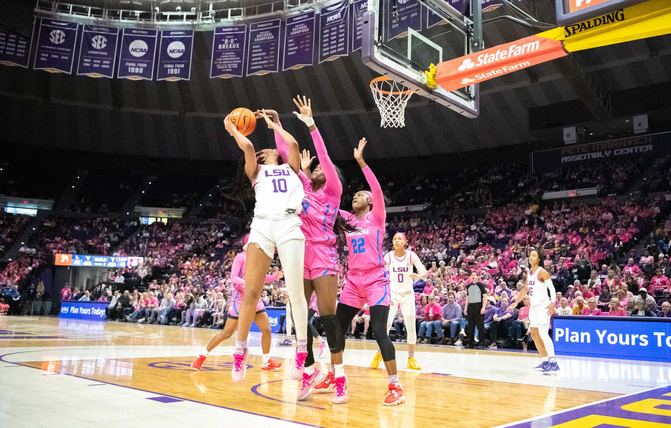 PHOTOS: LSU women's basketball defeats Ole Miss 69-60