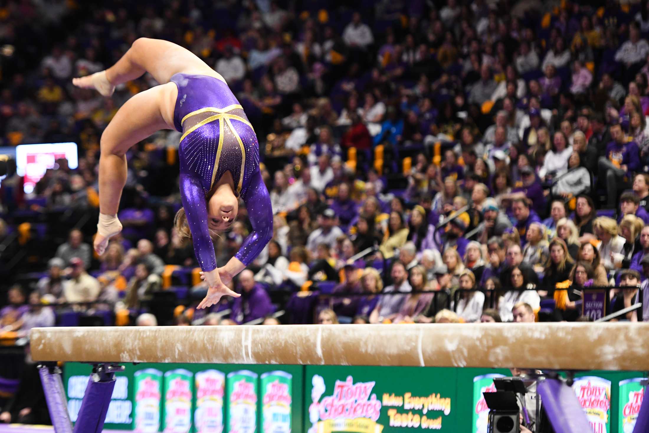 PHOTOS: LSU gymnastics defeats Georgia 197.700-196.925