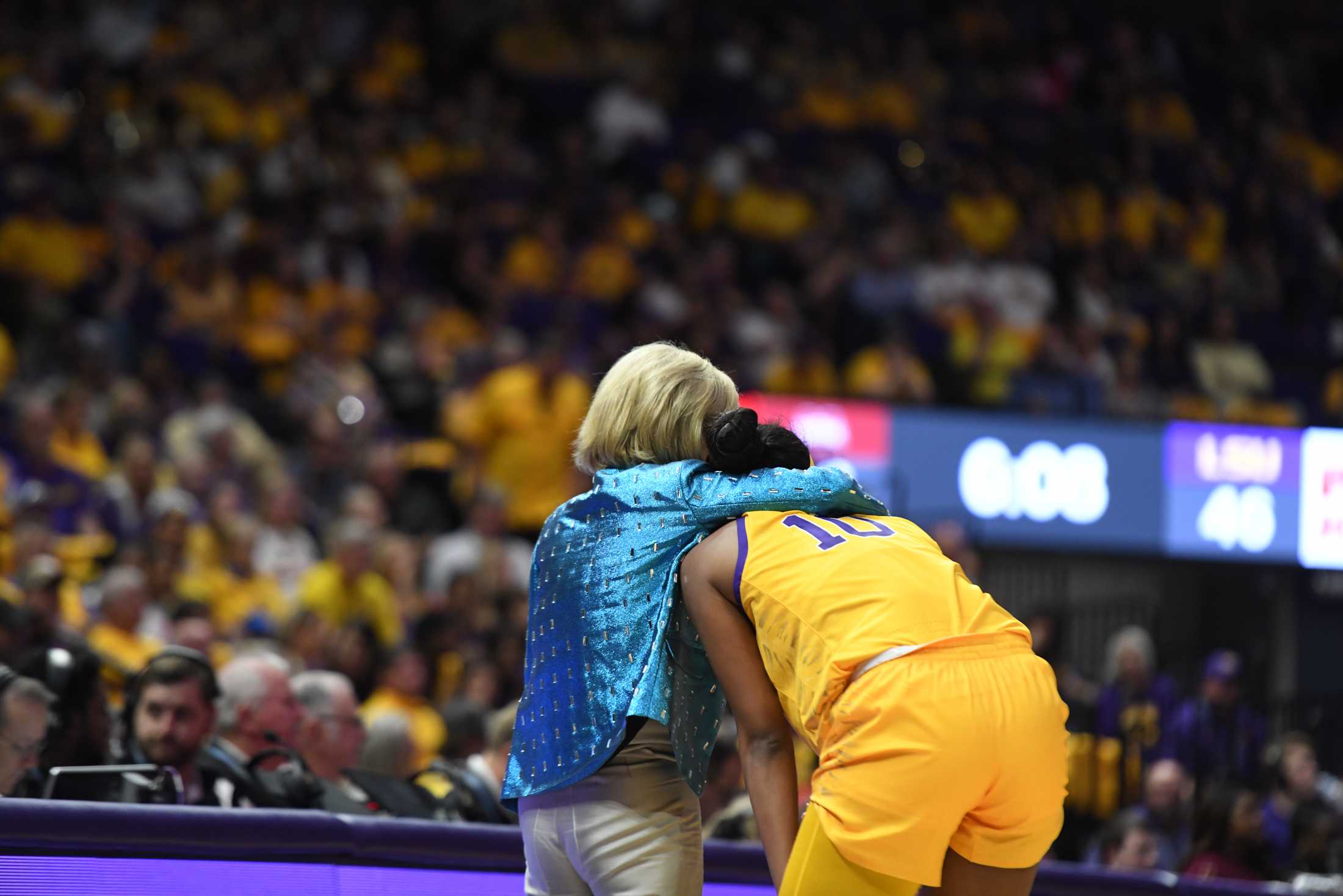 PHOTOS: LSU women's basketball defeats Mississippi State 74-59