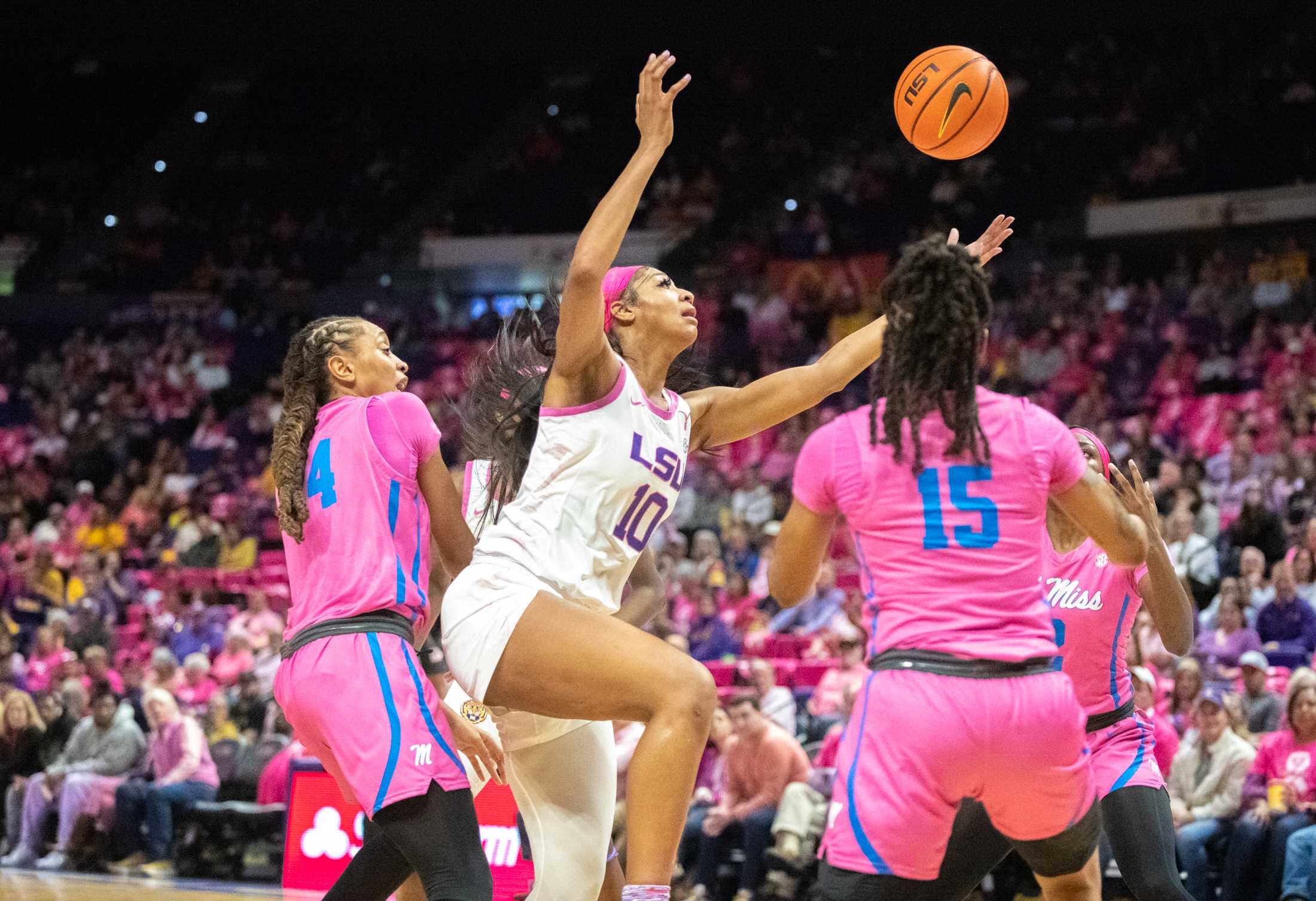 PHOTOS: LSU women's basketball defeats Ole Miss 69-60