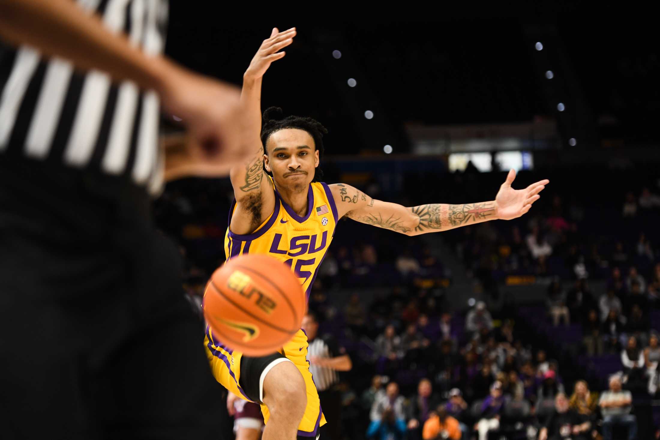 PHOTOS: LSU men's basketball falls 74-62 against Texas A&M