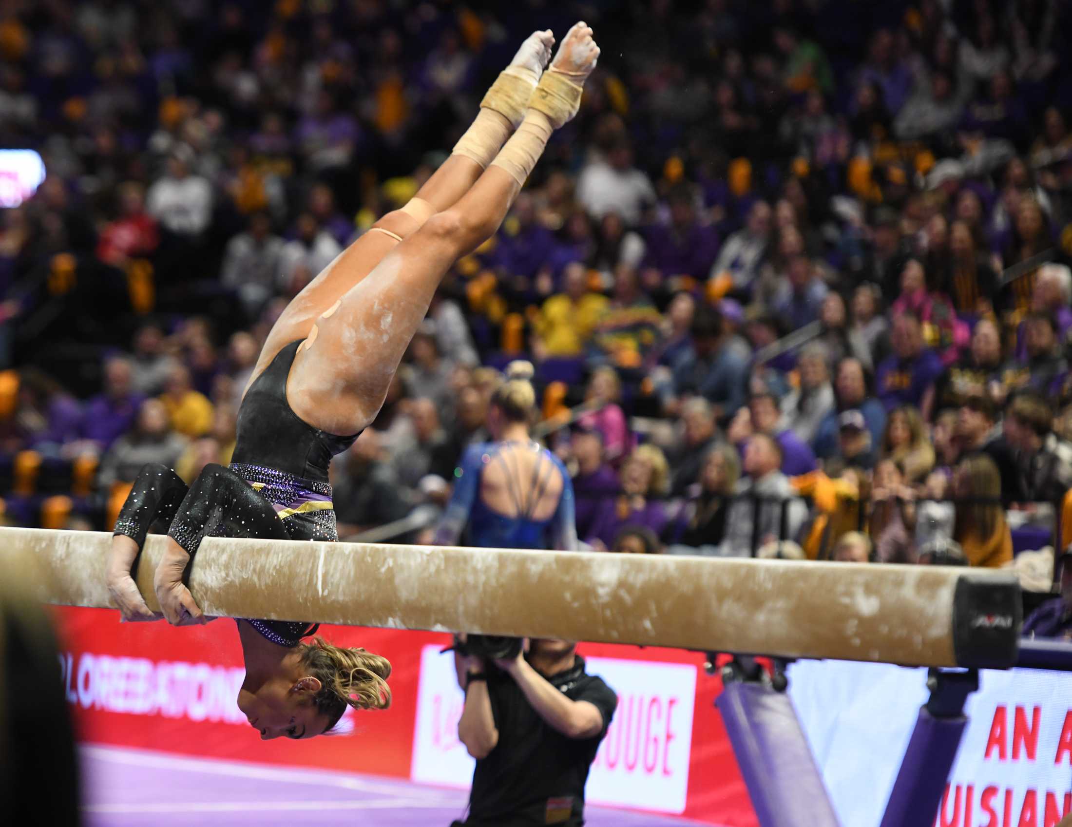 PHOTOS: LSU gymnastics defeats Florida 198.100-197.975