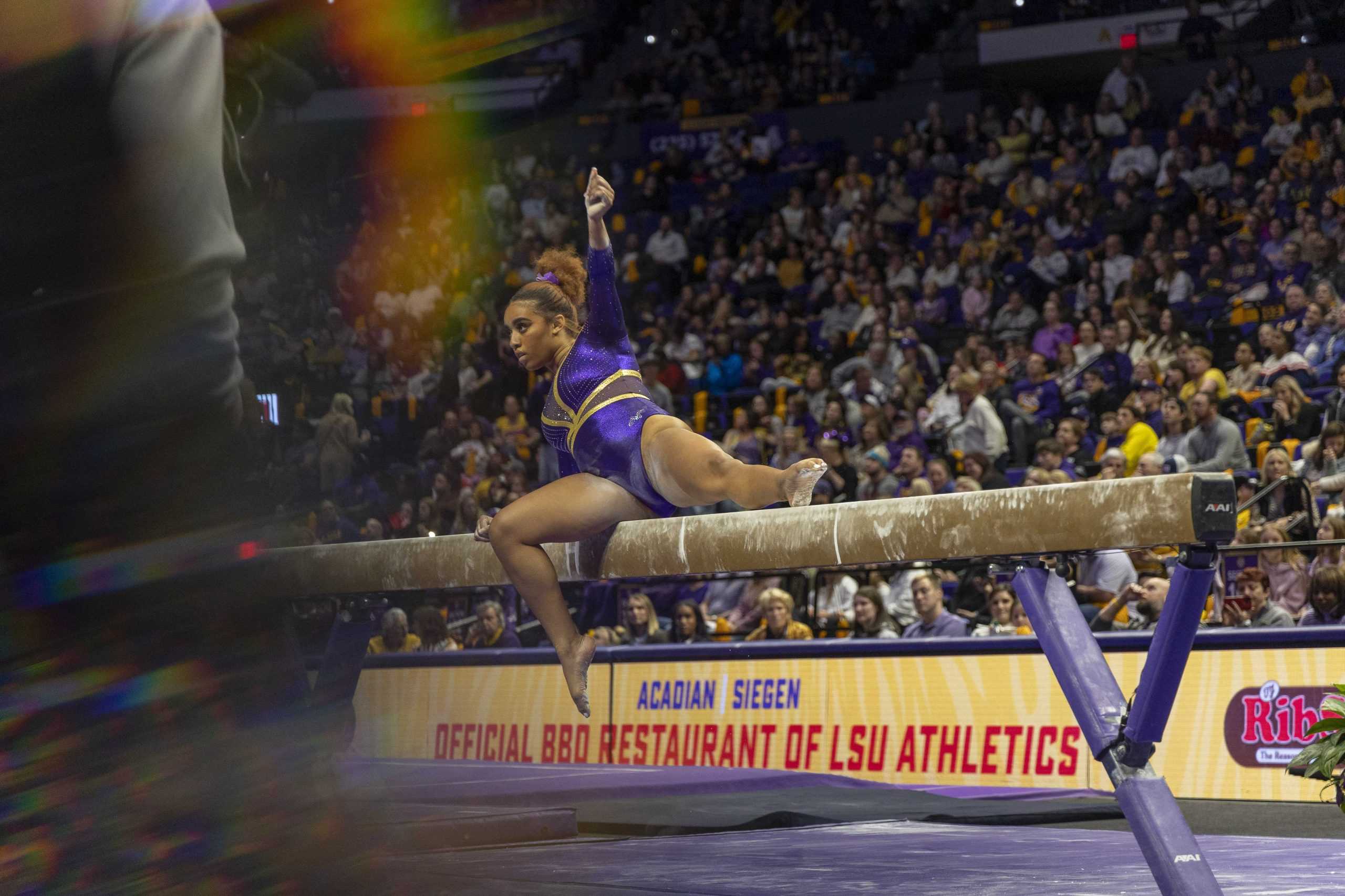 PHOTOS: LSU gymnastics defeats Georgia 197.700-196.925