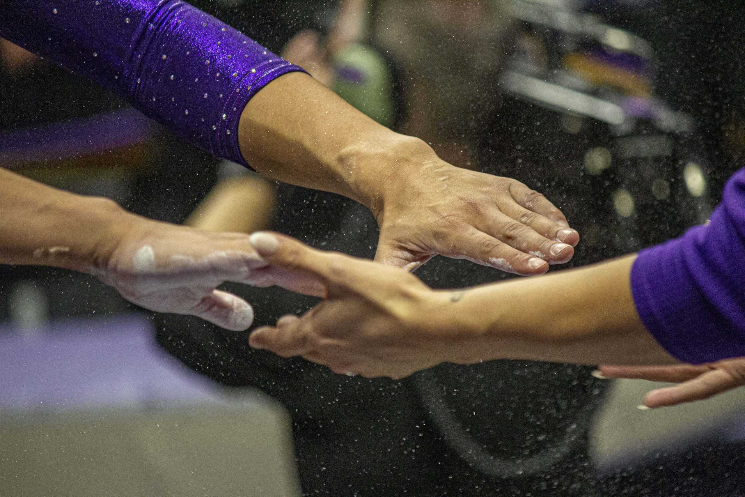 PHOTOS: LSU gymnastics defeats Georgia 197.700-196.925