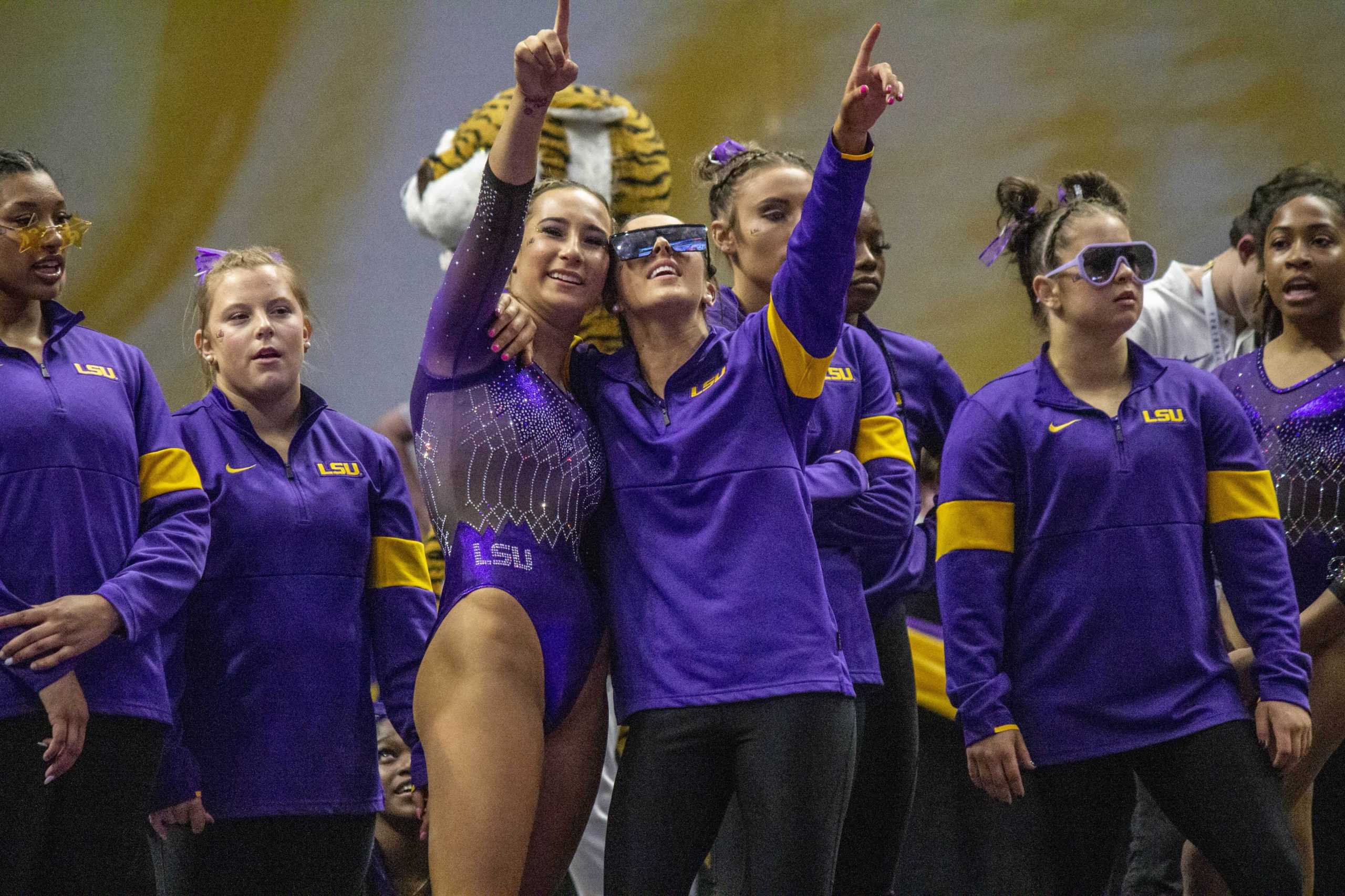 PHOTOS: LSU gymnastics defeats West Virginia 198.025-196.450