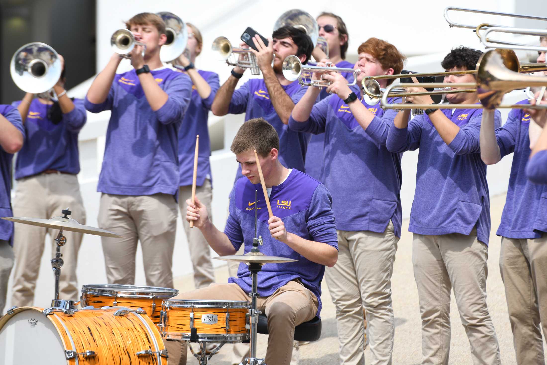 PHOTOS: LSU women's basketball heads off to Dallas for the Final Four