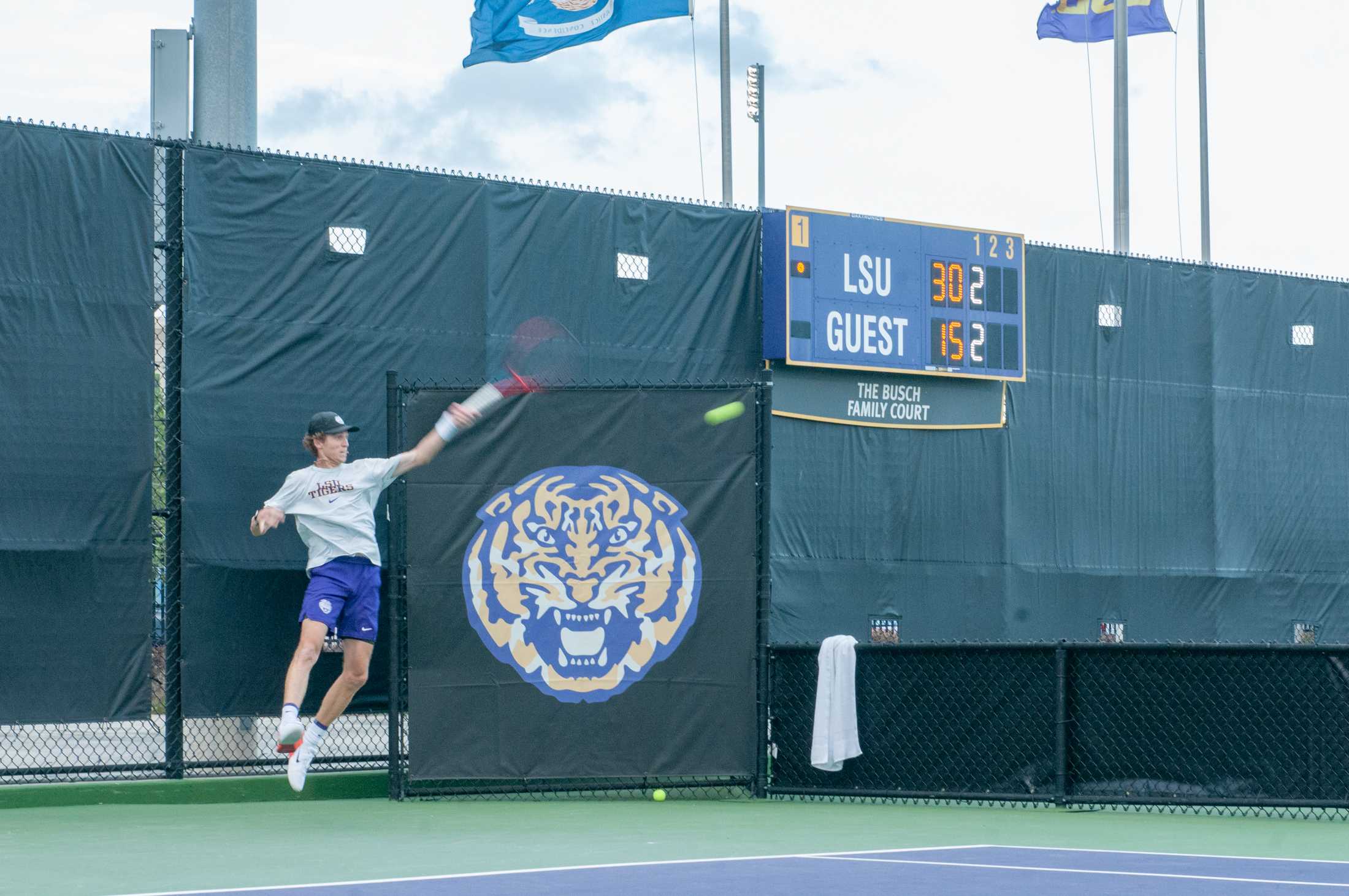 PHOTOS: LSU men's tennis falls to Georgia