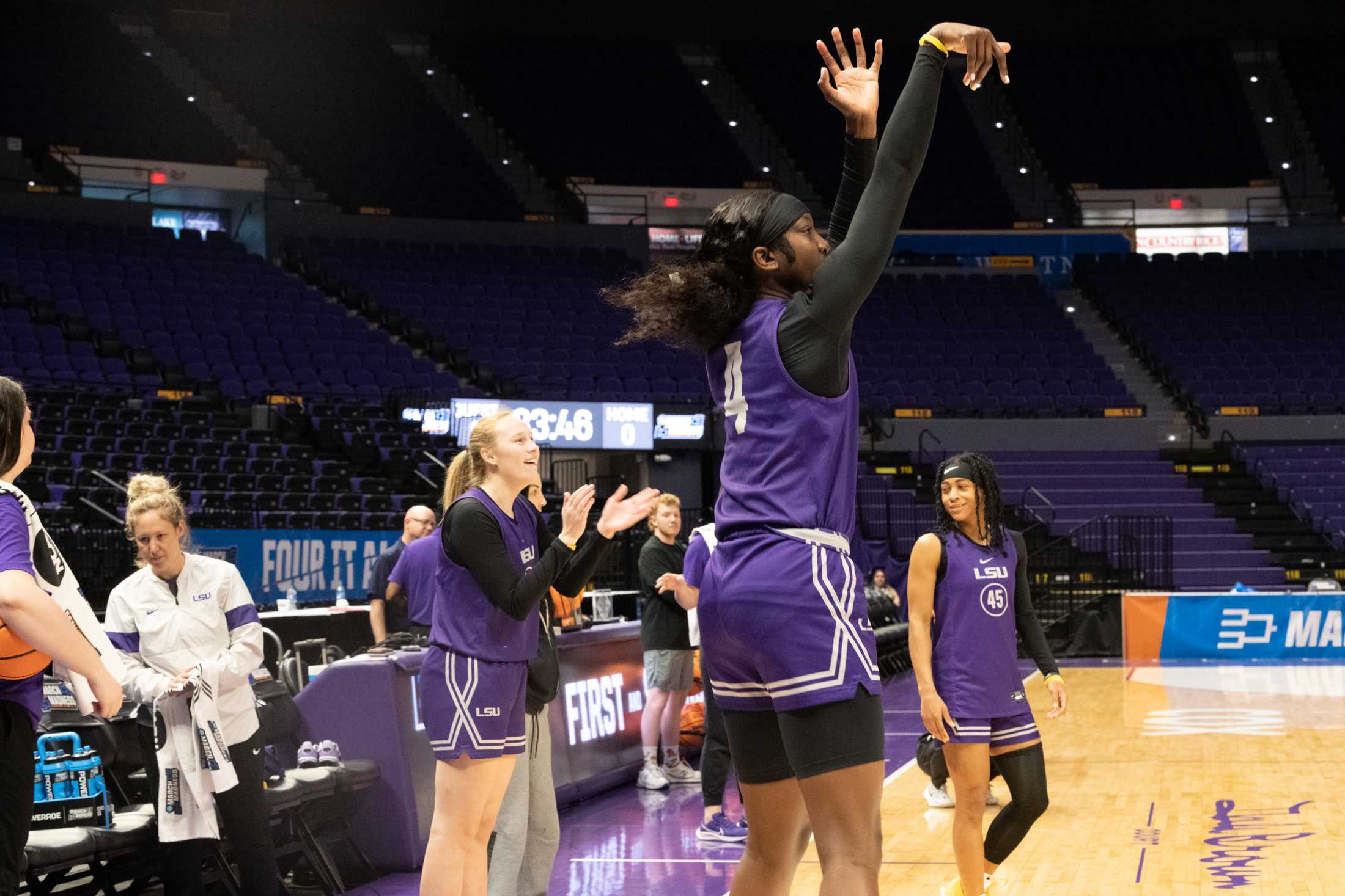 PHOTOS: LSU women's basketball prepares for March Madness