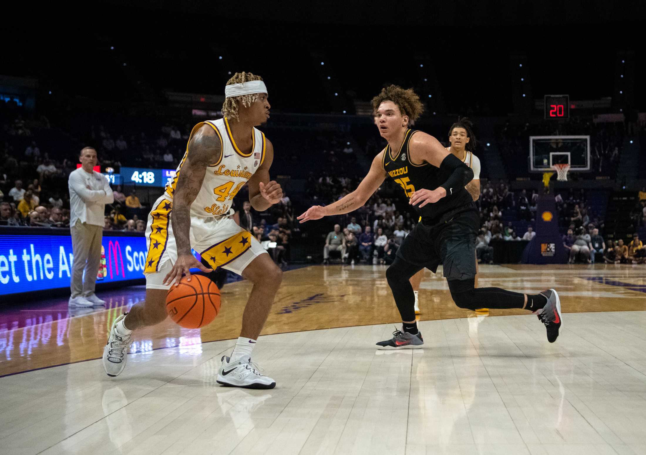 PHOTOS: LSU men's basketball falls to Missouri 81-76