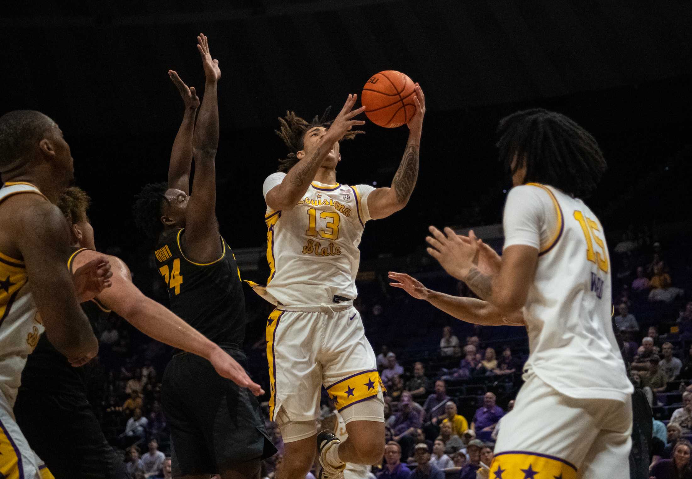 PHOTOS: LSU men's basketball falls to Missouri 81-76