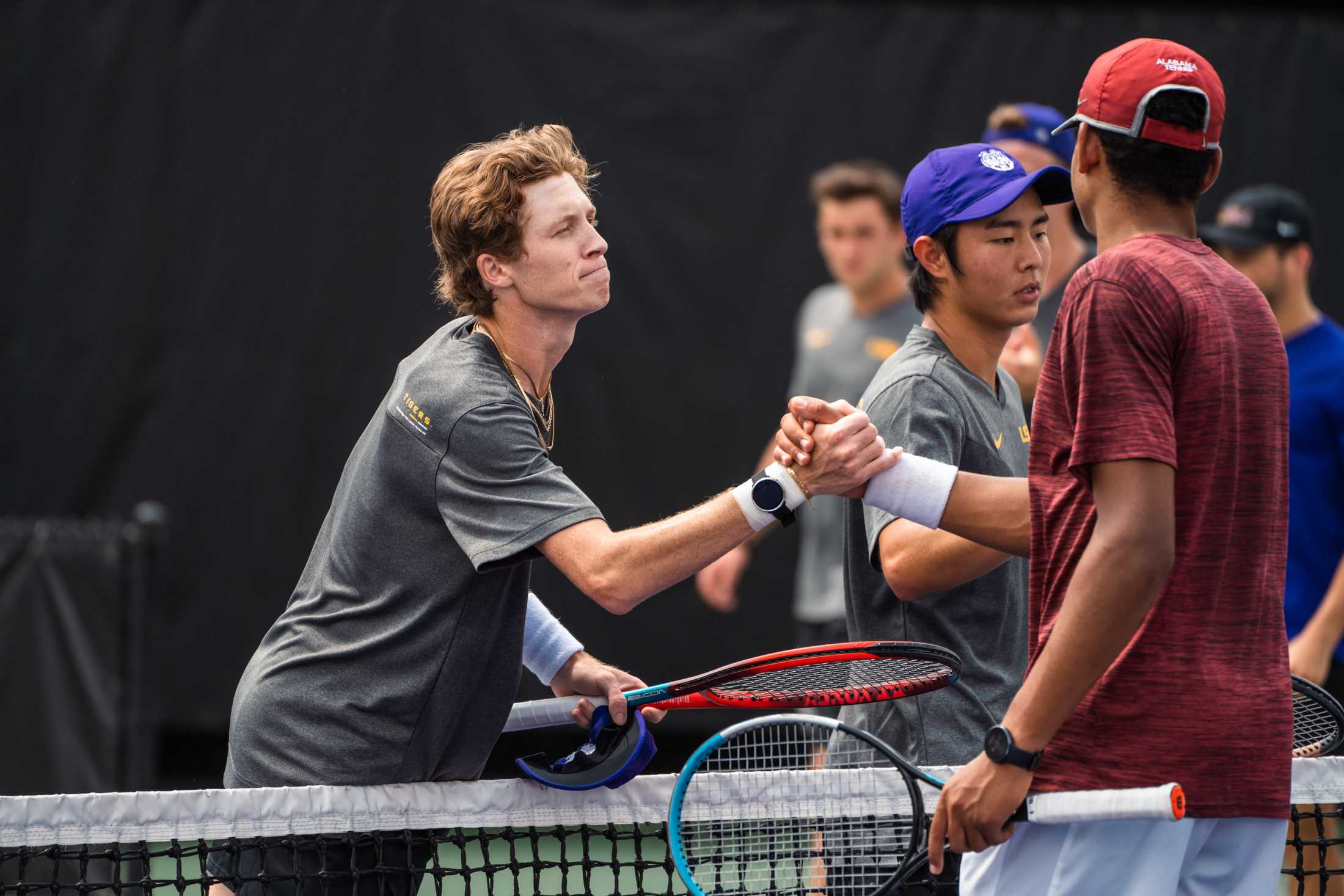 PHOTOS: LSU men's tennis defeats Alabama