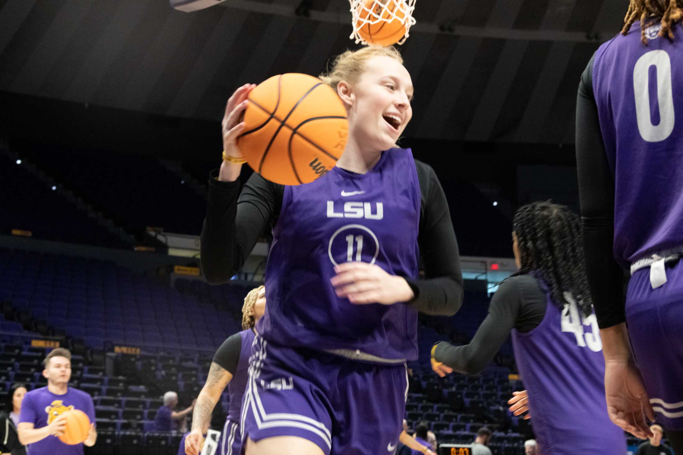 PHOTOS: LSU women's basketball prepares for March Madness