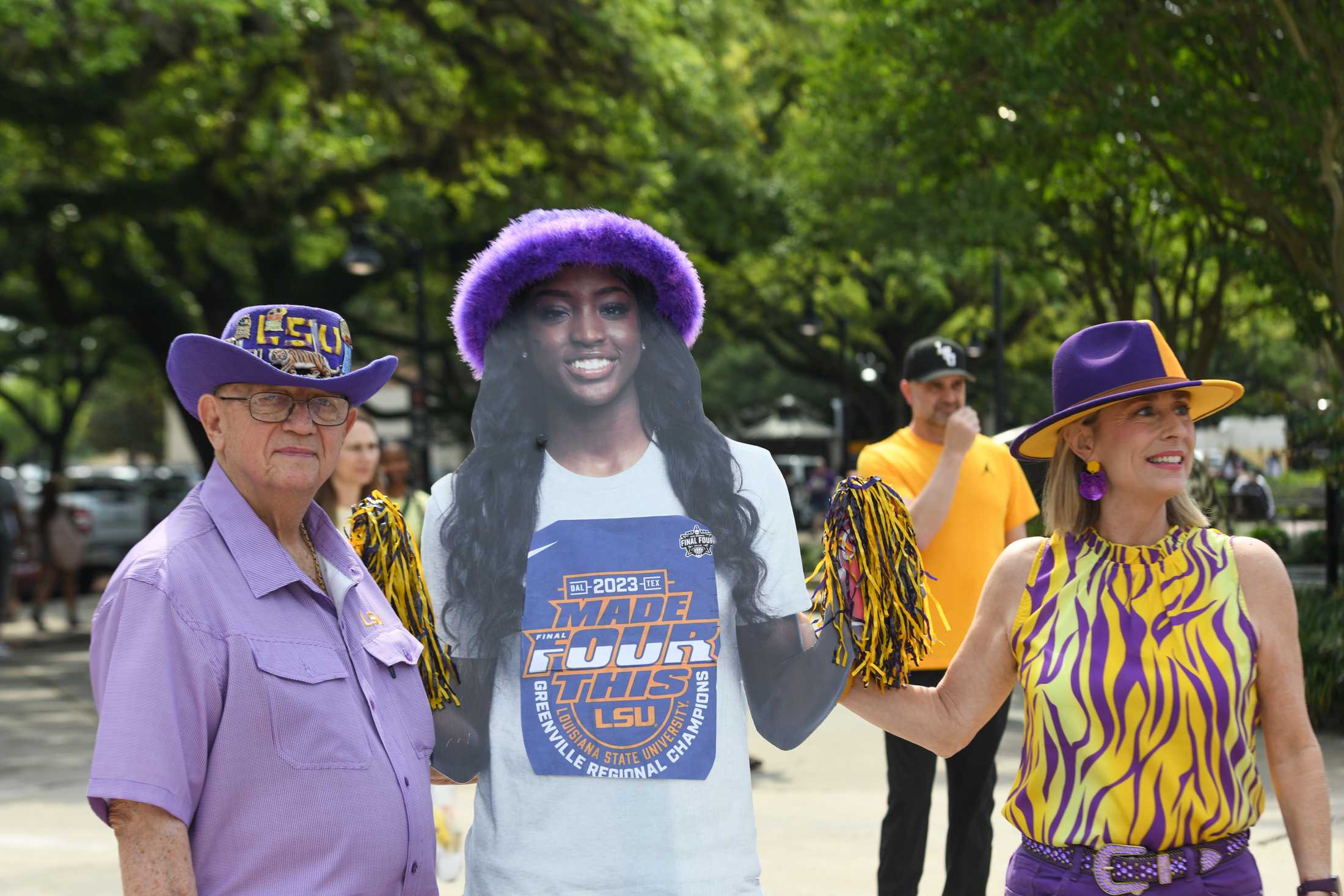 PHOTOS: LSU women's basketball heads off to Dallas for the Final Four