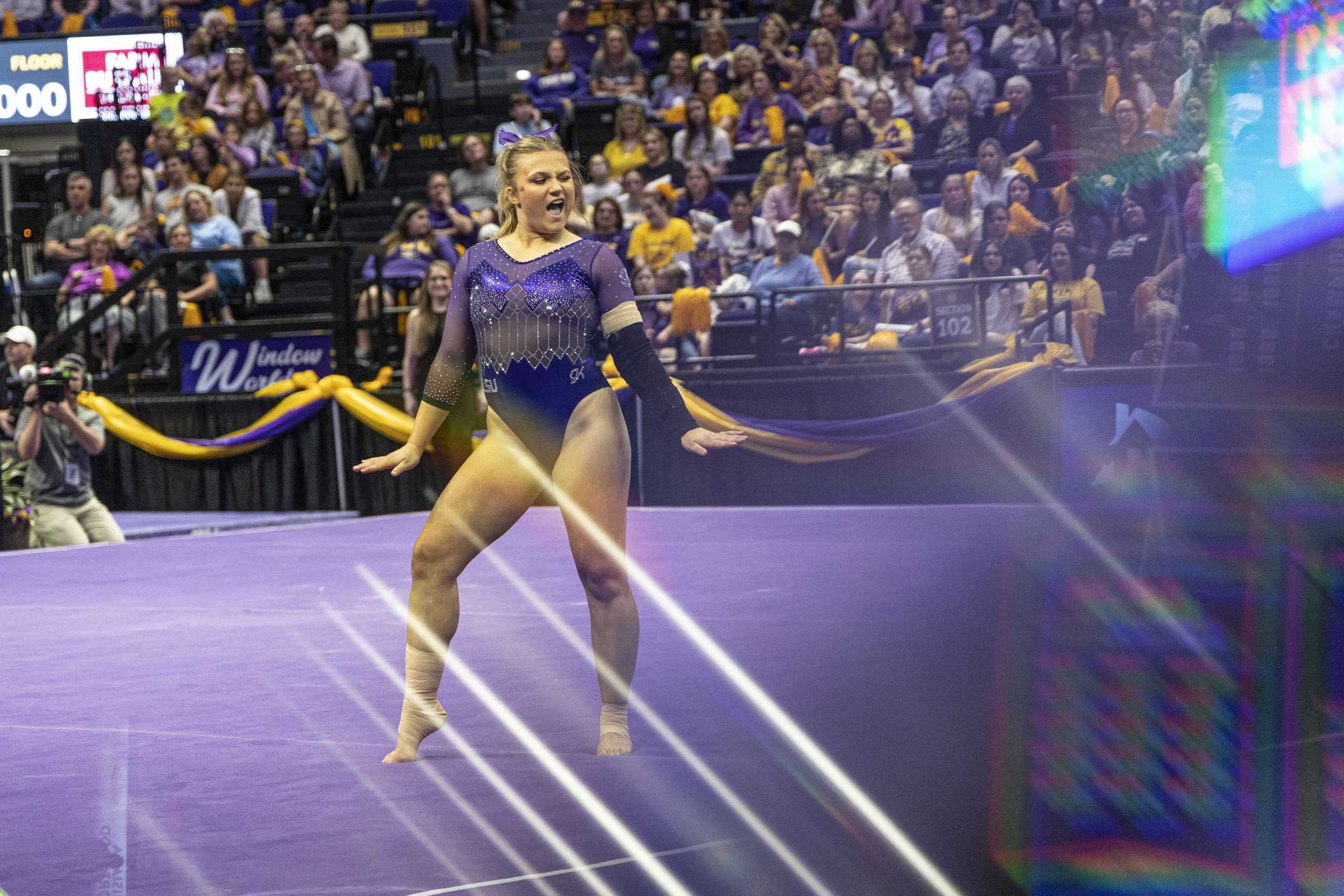 PHOTOS: LSU gymnastics defeats West Virginia 198.025-196.450