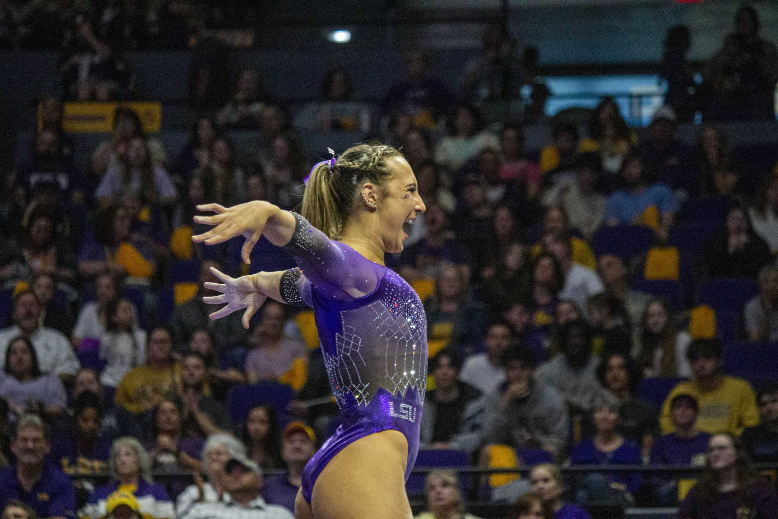 PHOTOS: LSU gymnastics defeats West Virginia 198.025-196.450