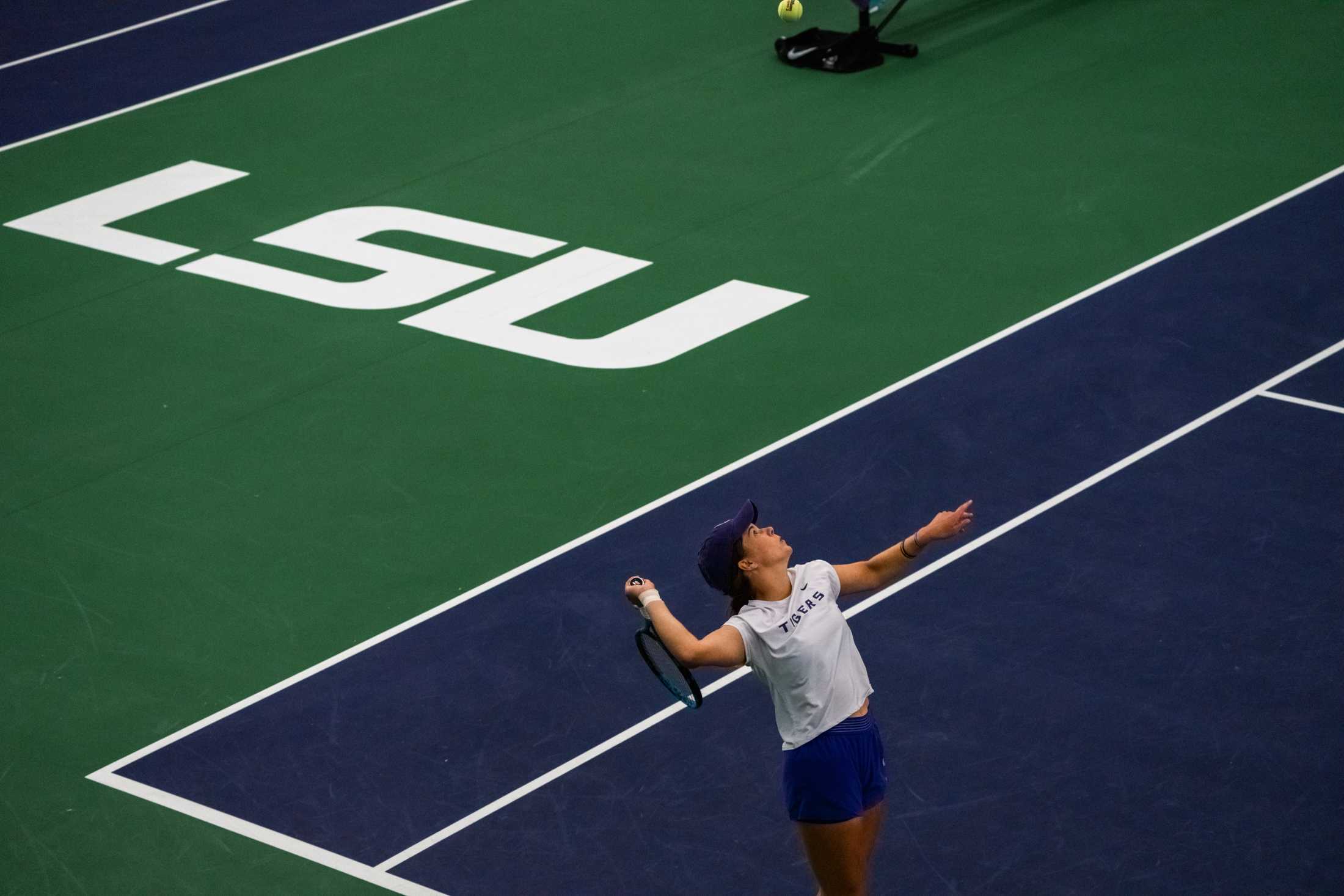 PHOTOS: LSU women's tennis defeats Alcorn State