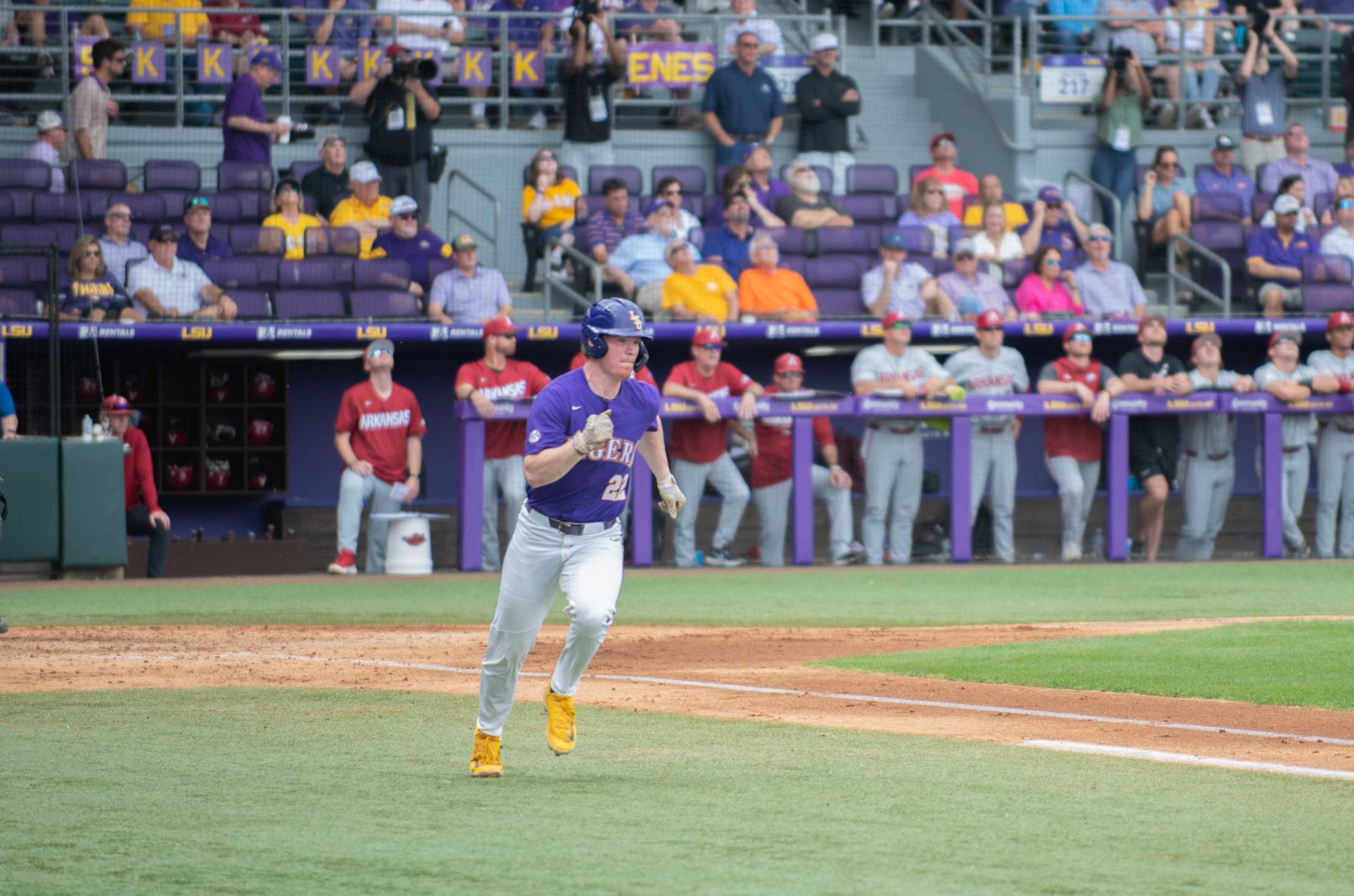 PHOTOS: LSU baseball falls to Arkansas in first game of the series