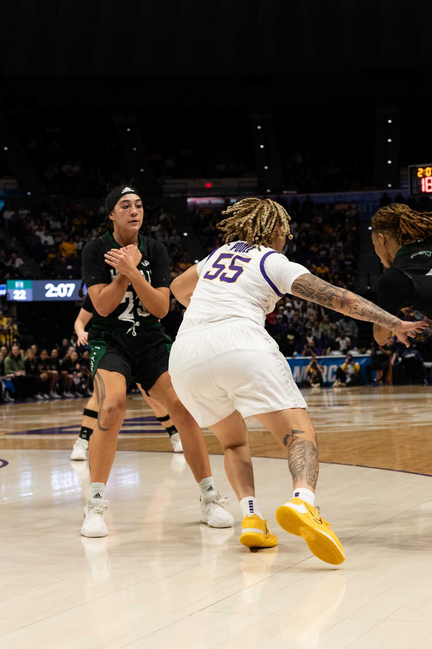 PHOTOS: LSU women's basketball beats Hawaii in first round of March Madness