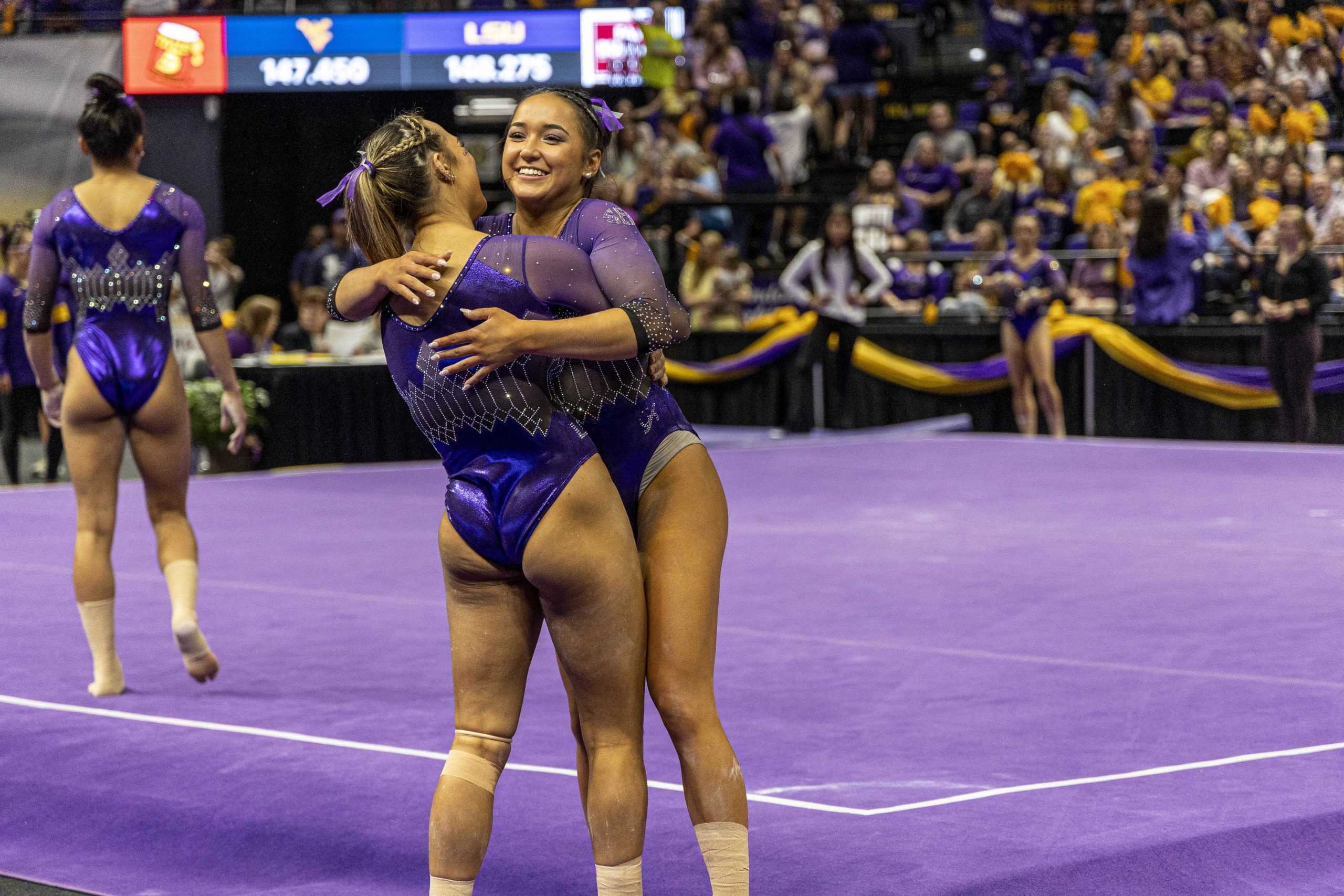 PHOTOS: LSU gymnastics defeats West Virginia 198.025-196.450