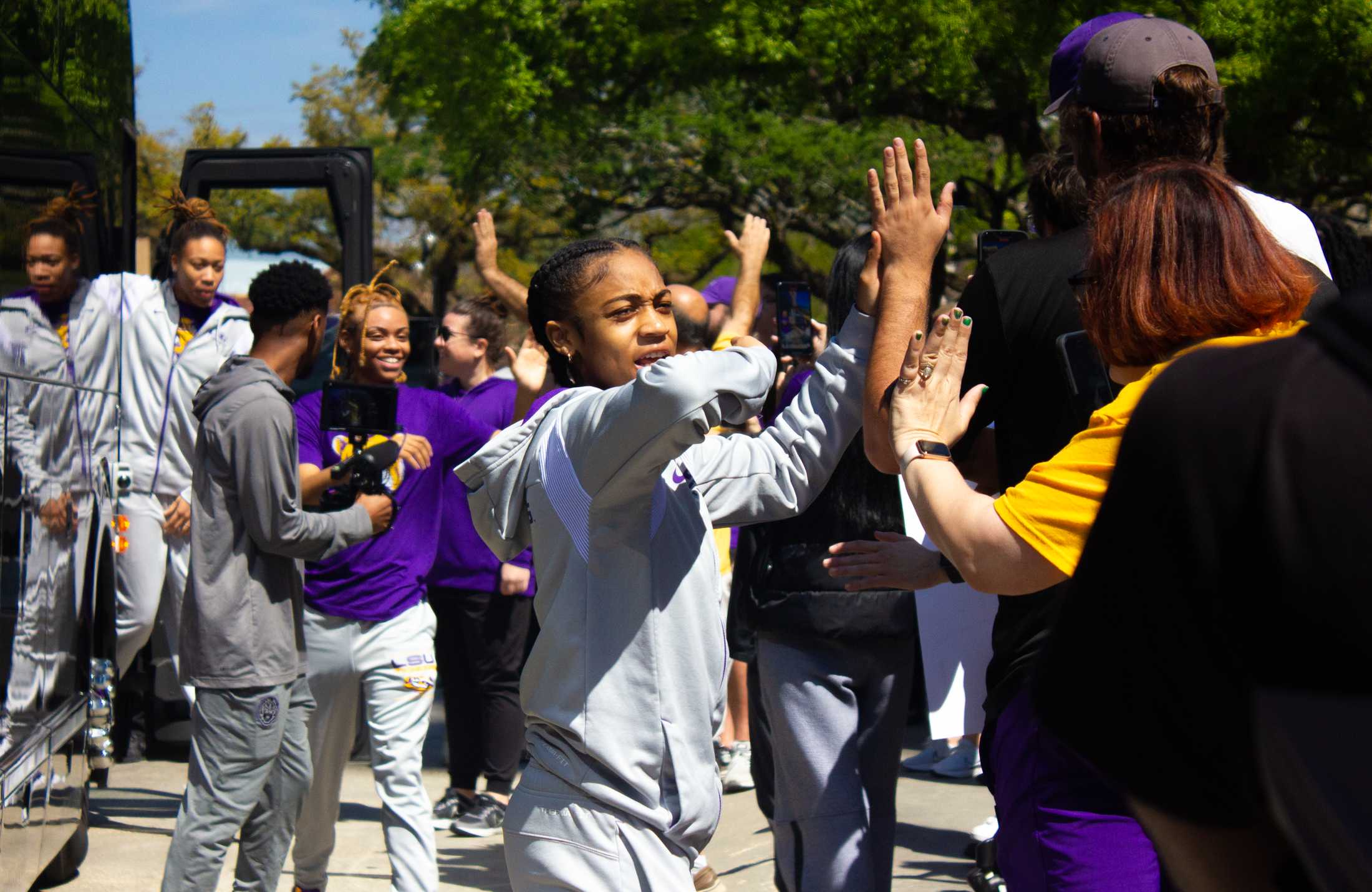 PHOTOS: LSU women's basketball heads off to Sweet 16