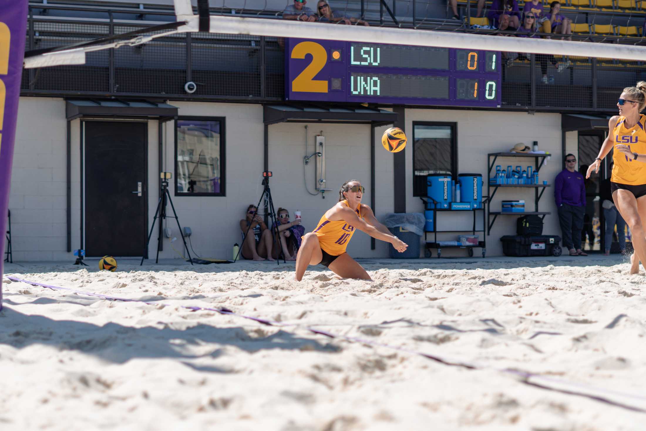 PHOTOS: LSU beach volleyball defeats North Alabama 5-0