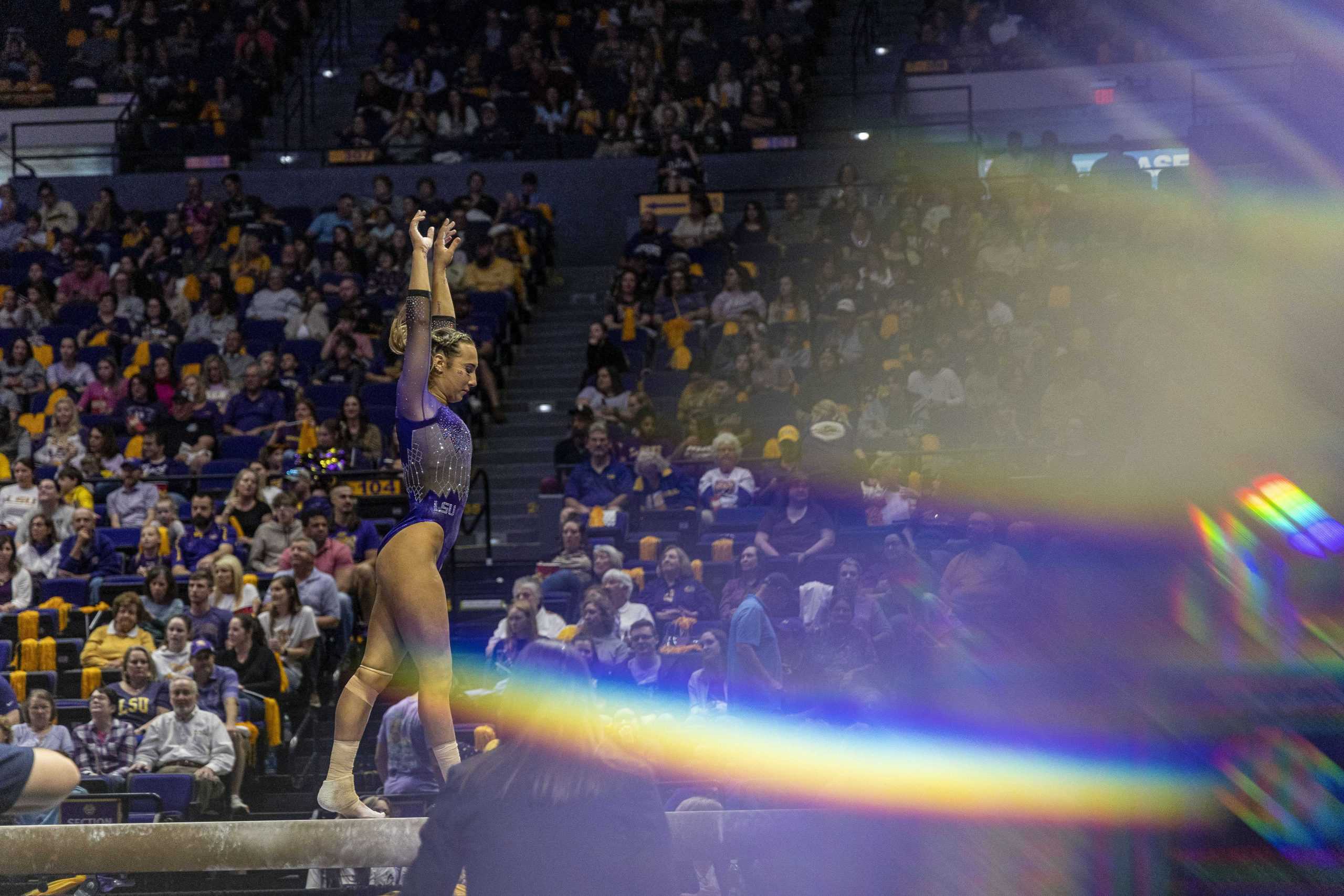 PHOTOS: LSU gymnastics defeats West Virginia 198.025-196.450