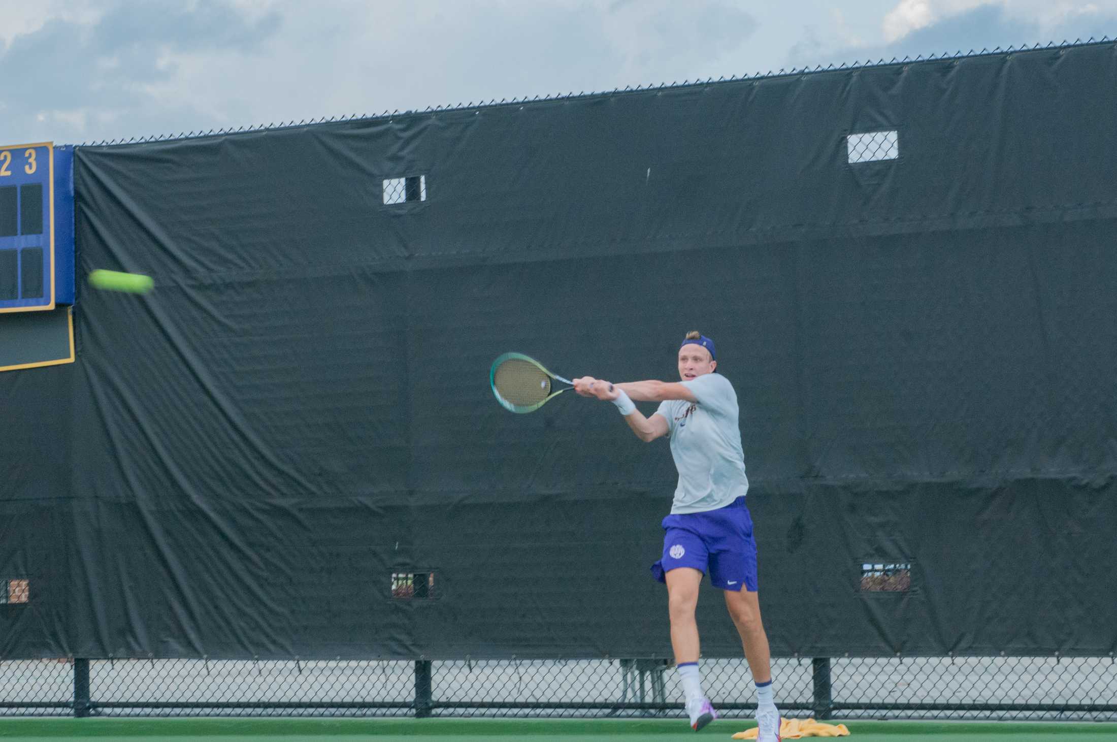 PHOTOS: LSU men's tennis falls to Georgia