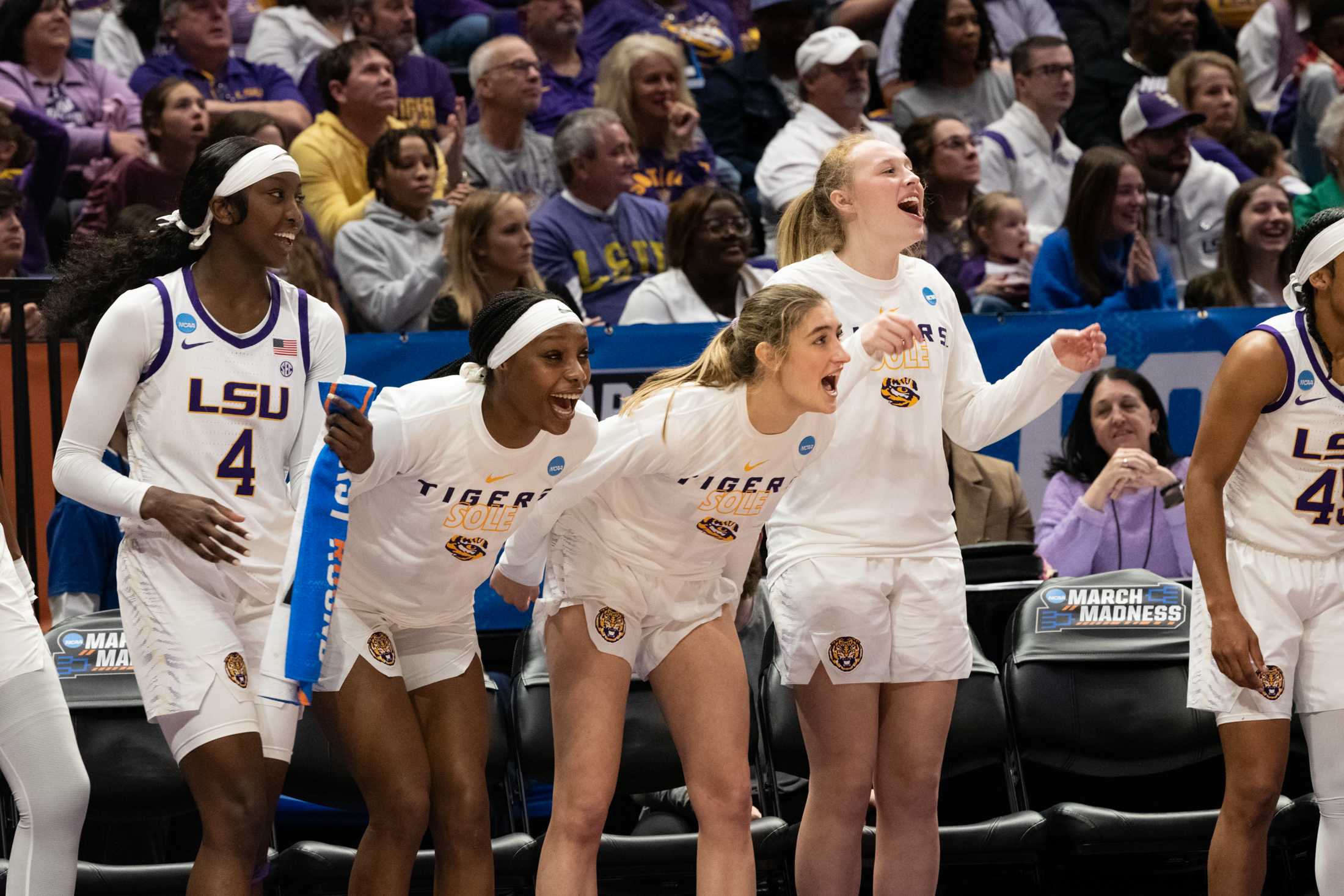 PHOTOS: LSU women's basketball beats Hawaii in first round of March Madness