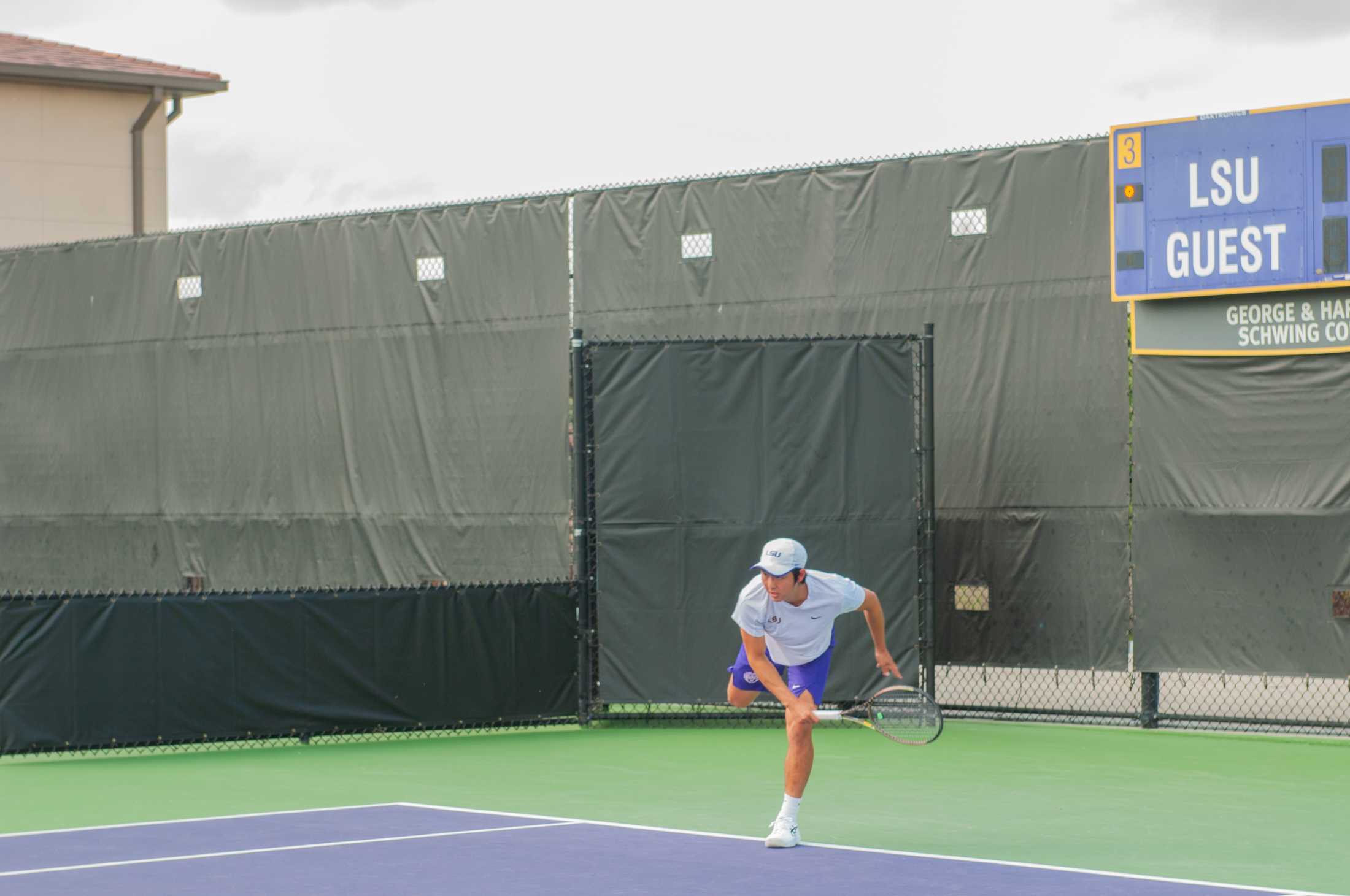 PHOTOS: LSU men's tennis falls to Georgia