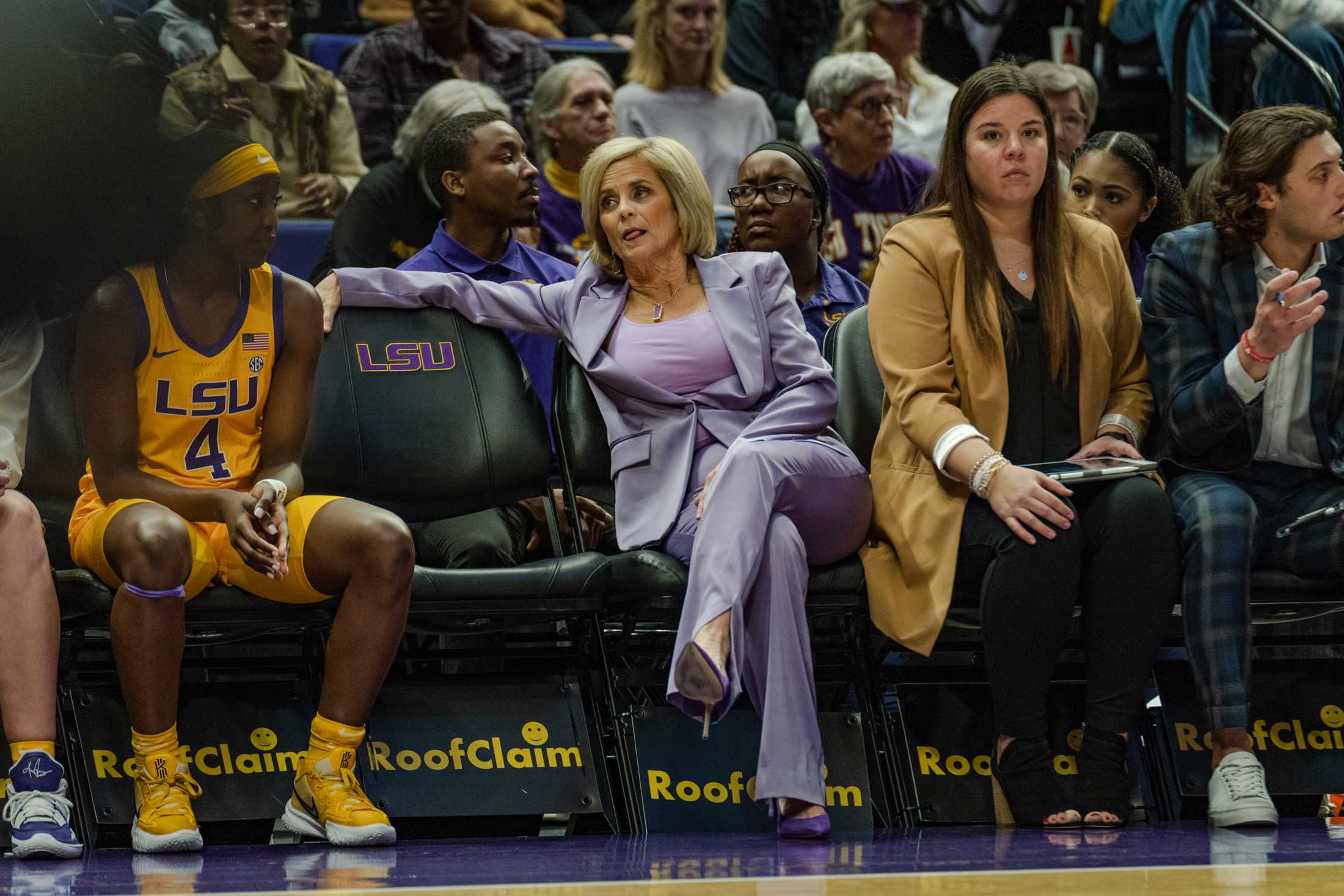 With LSU heading to the National Championship, take a look at Kim Mulkey's best outfits this season