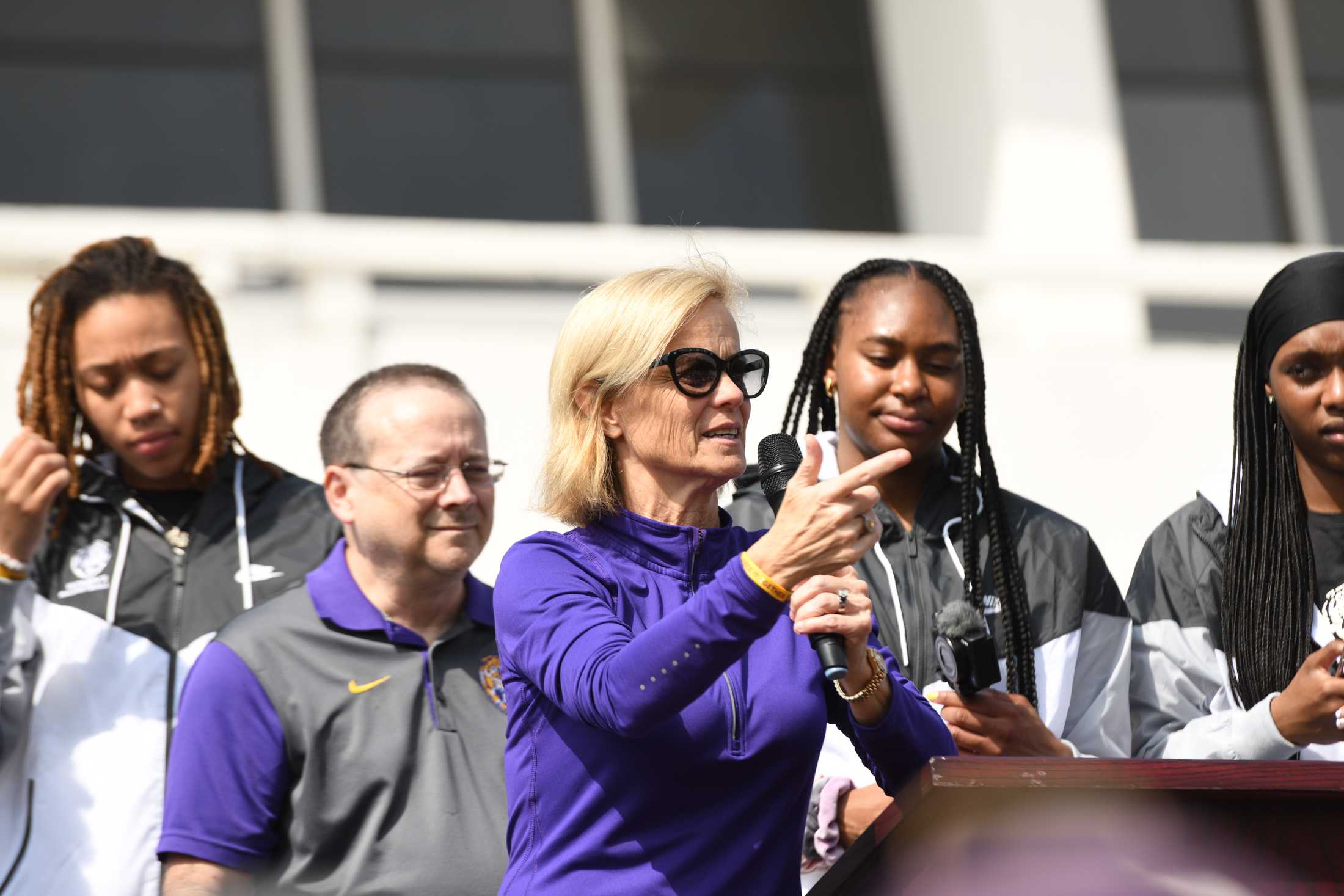 PHOTOS: LSU women's basketball heads off to Dallas for the Final Four