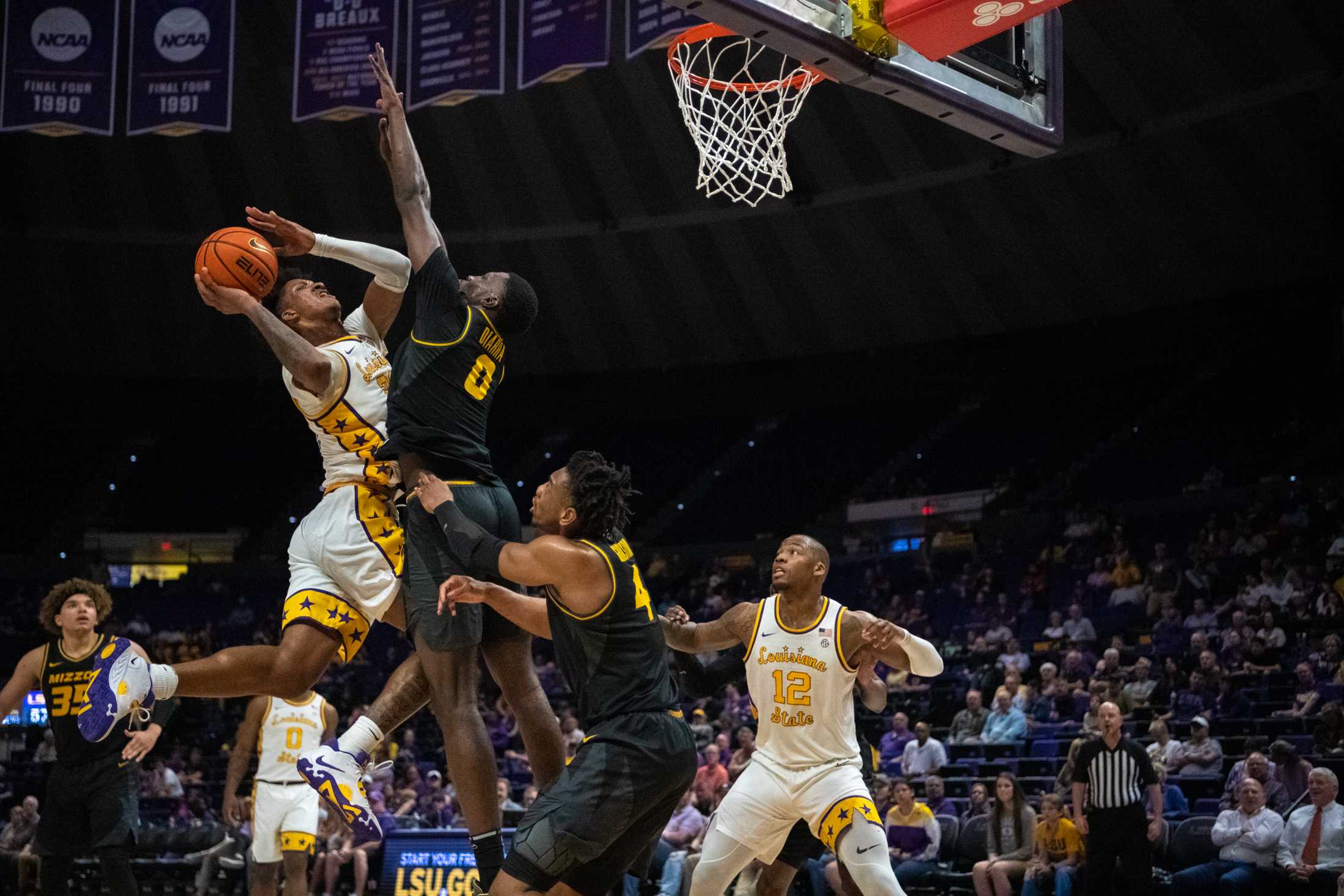 PHOTOS: LSU men's basketball falls to Missouri 81-76