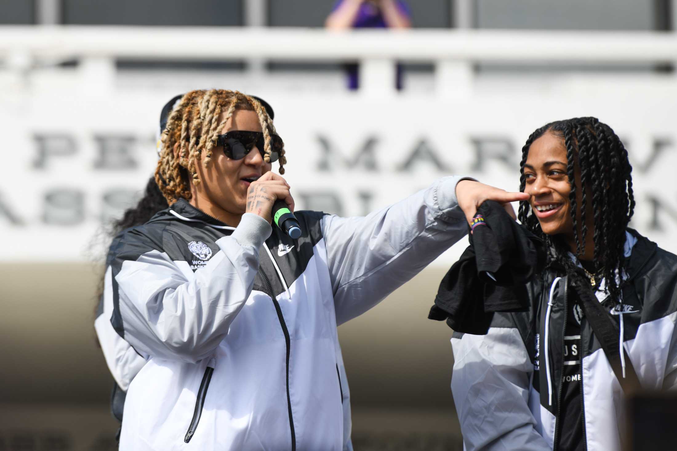 PHOTOS: LSU women's basketball heads off to Dallas for the Final Four