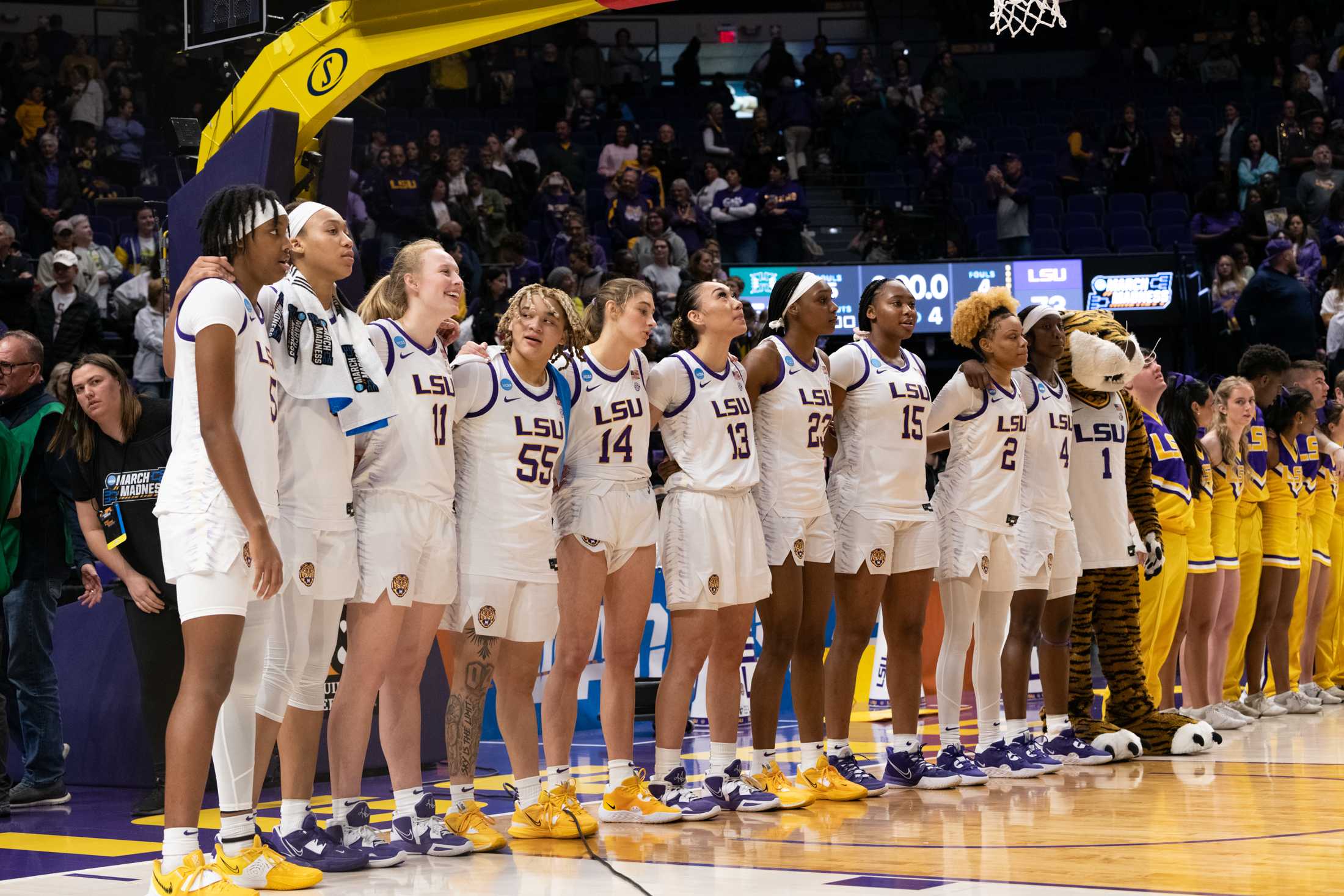 PHOTOS: LSU women's basketball beats Hawaii in first round of March Madness