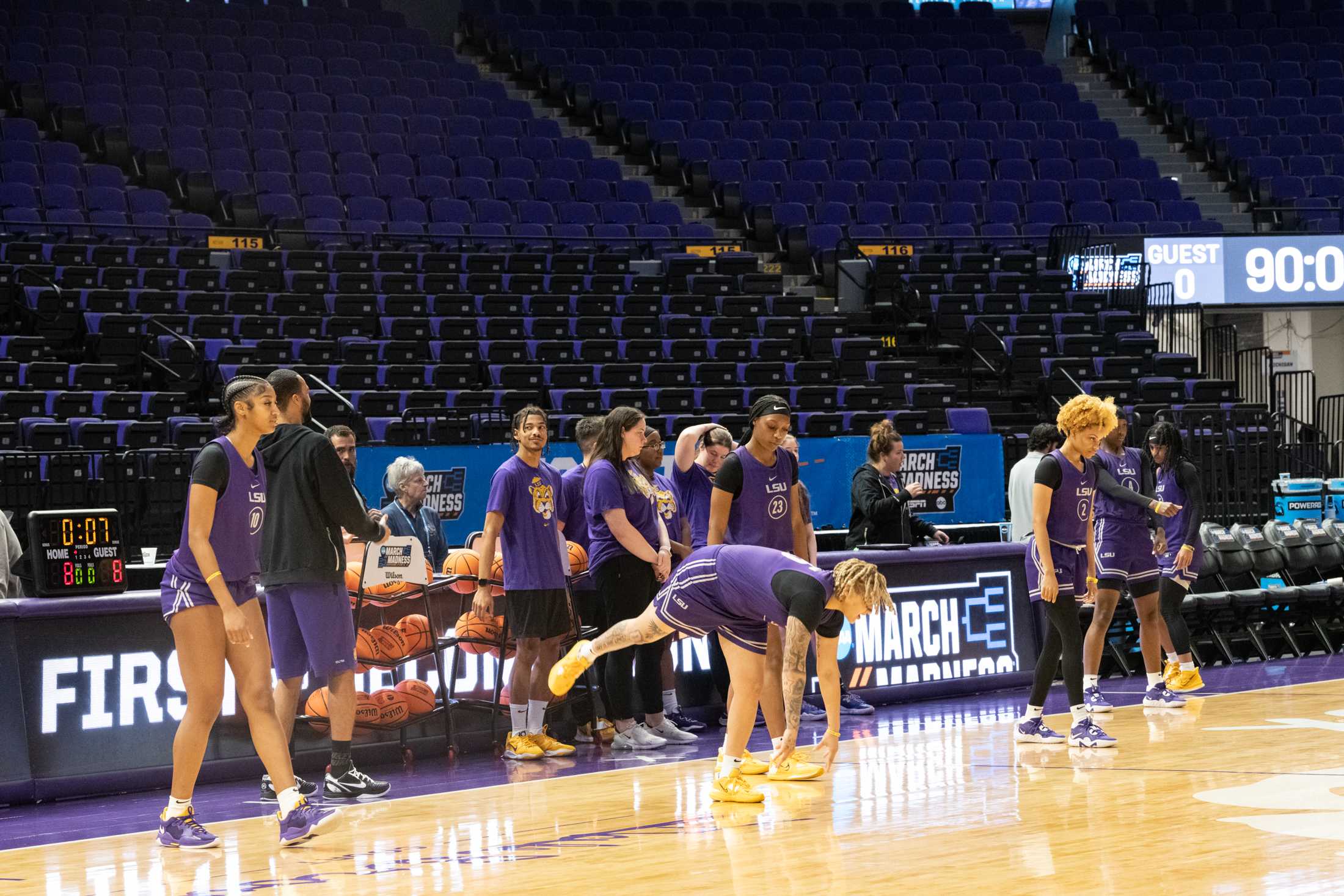 PHOTOS: LSU women's basketball prepares for March Madness