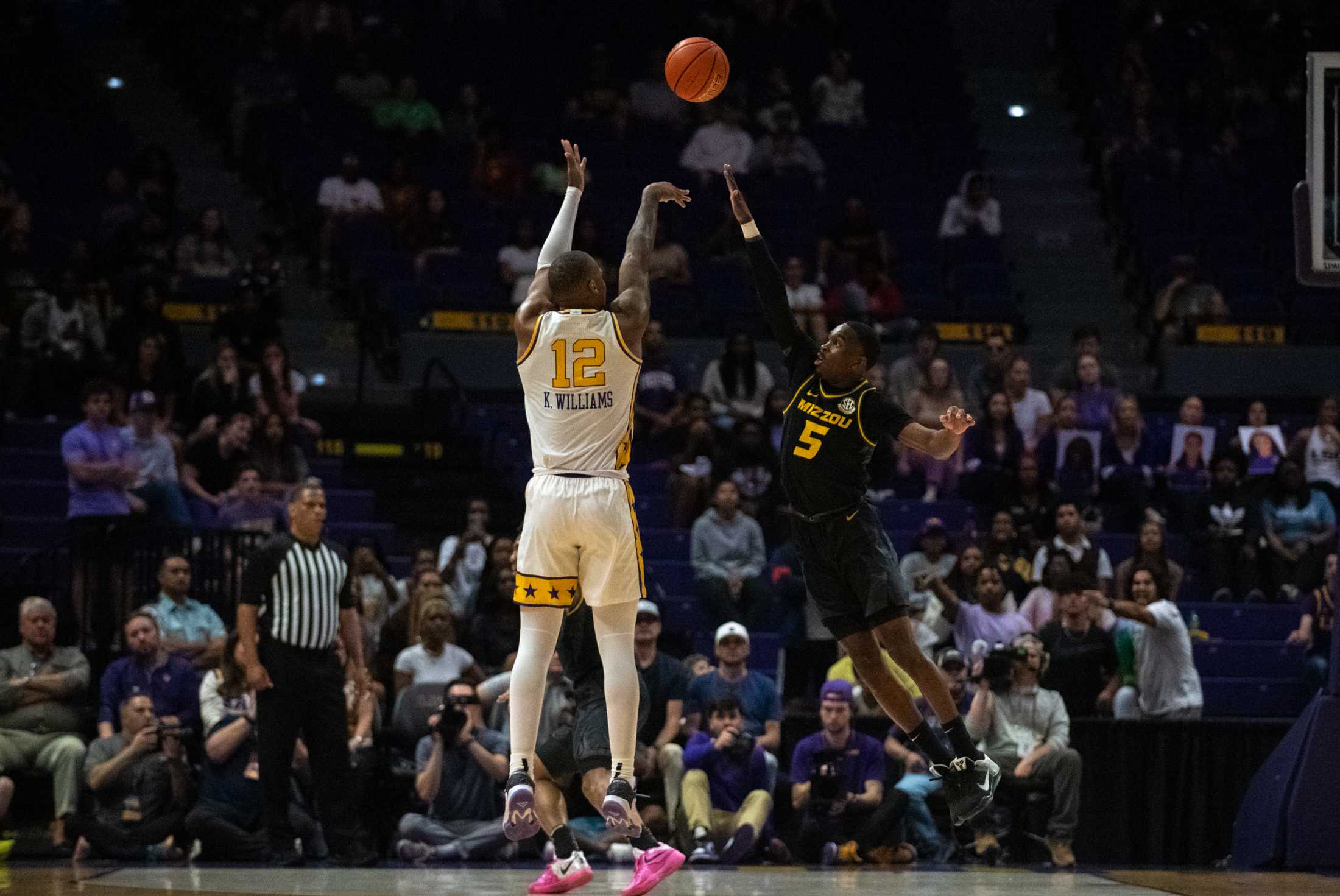 PHOTOS: LSU men's basketball falls to Missouri 81-76