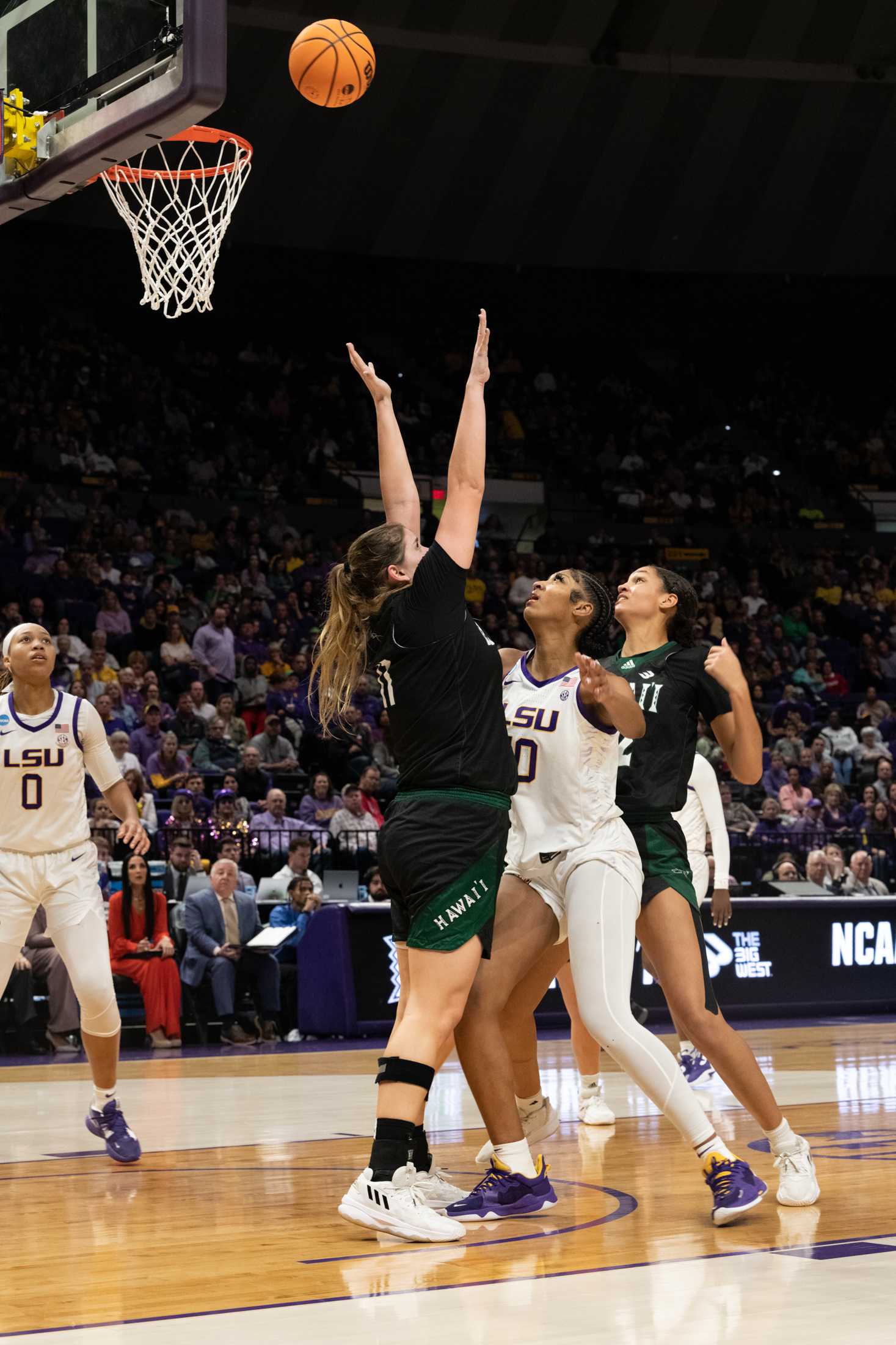 PHOTOS: LSU women's basketball beats Hawaii in first round of March Madness