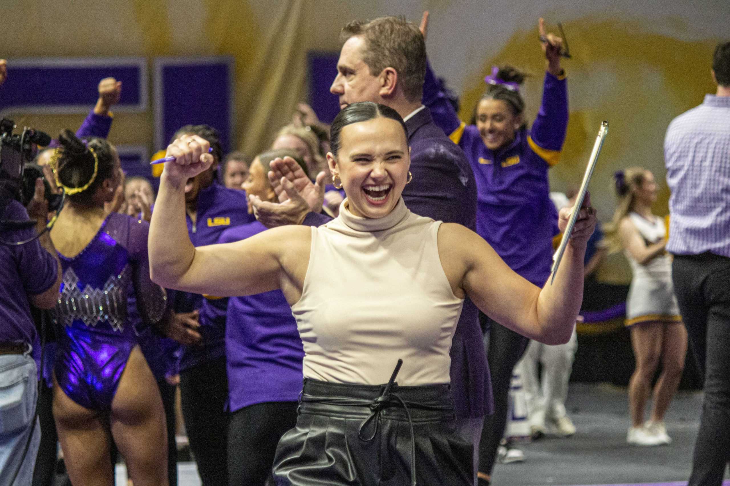 PHOTOS: LSU gymnastics defeats West Virginia 198.025-196.450