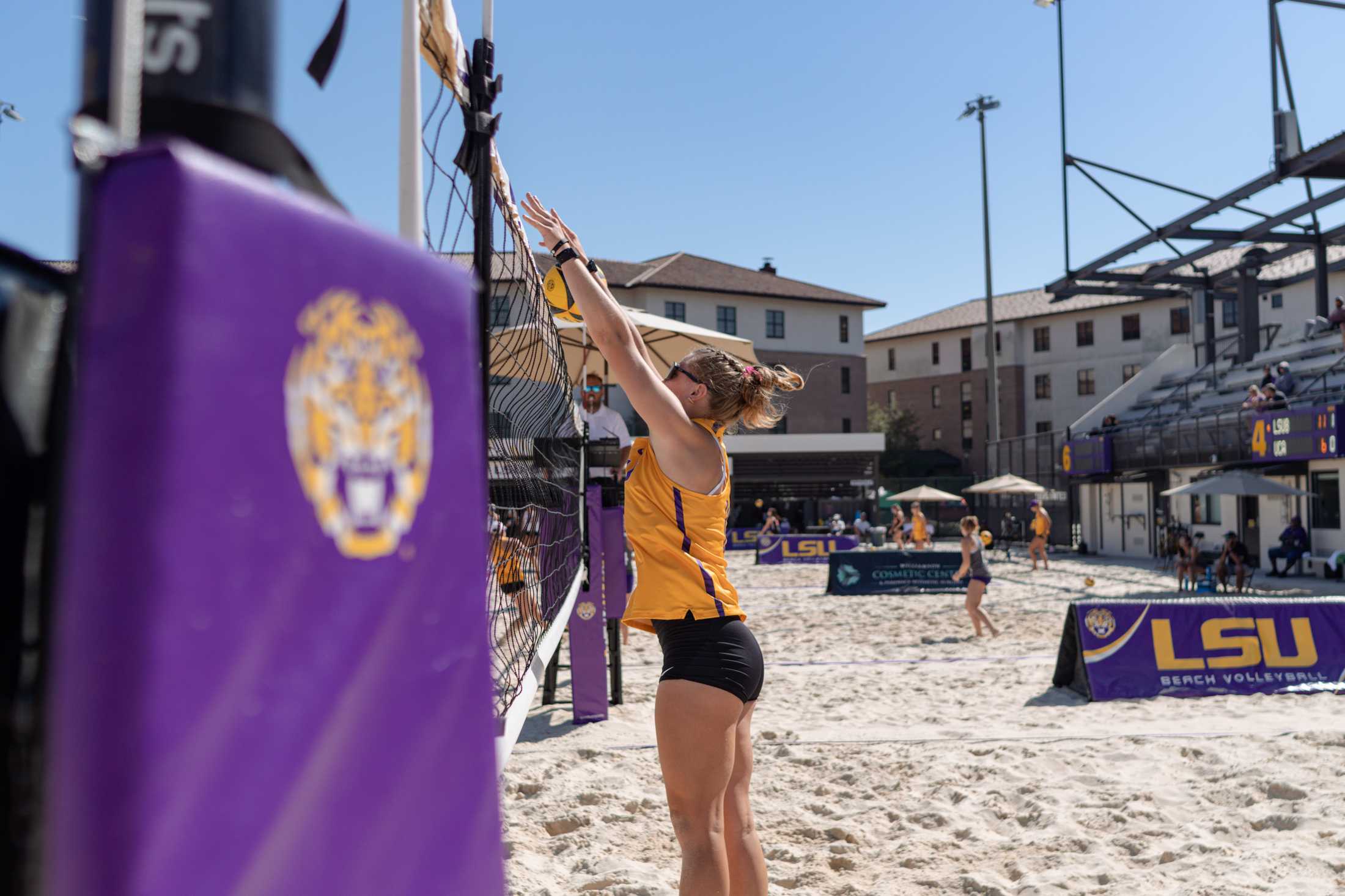 PHOTOS: LSU beach volleyball defeats North Alabama 5-0