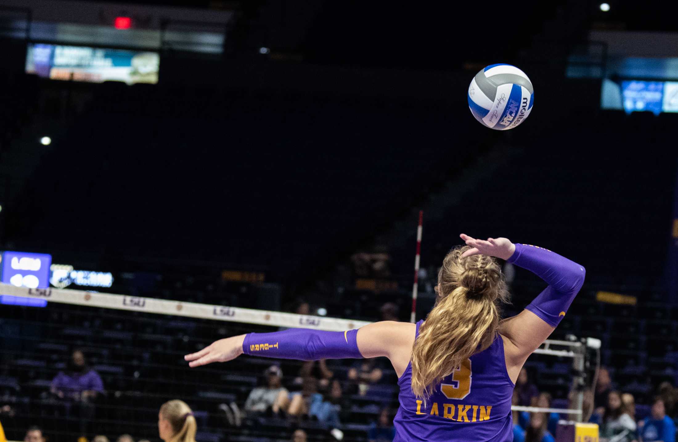 From shoes to sand: Meet LSU’s indoor and beach volleyball star, Ella Larkin