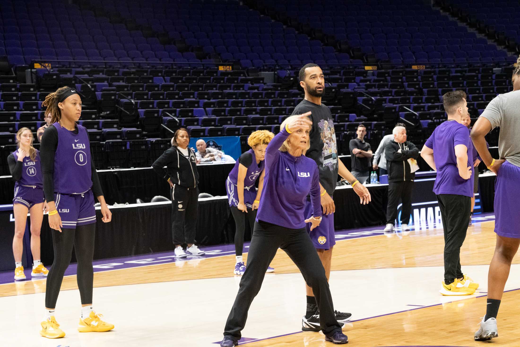 PHOTOS: LSU women's basketball prepares for March Madness