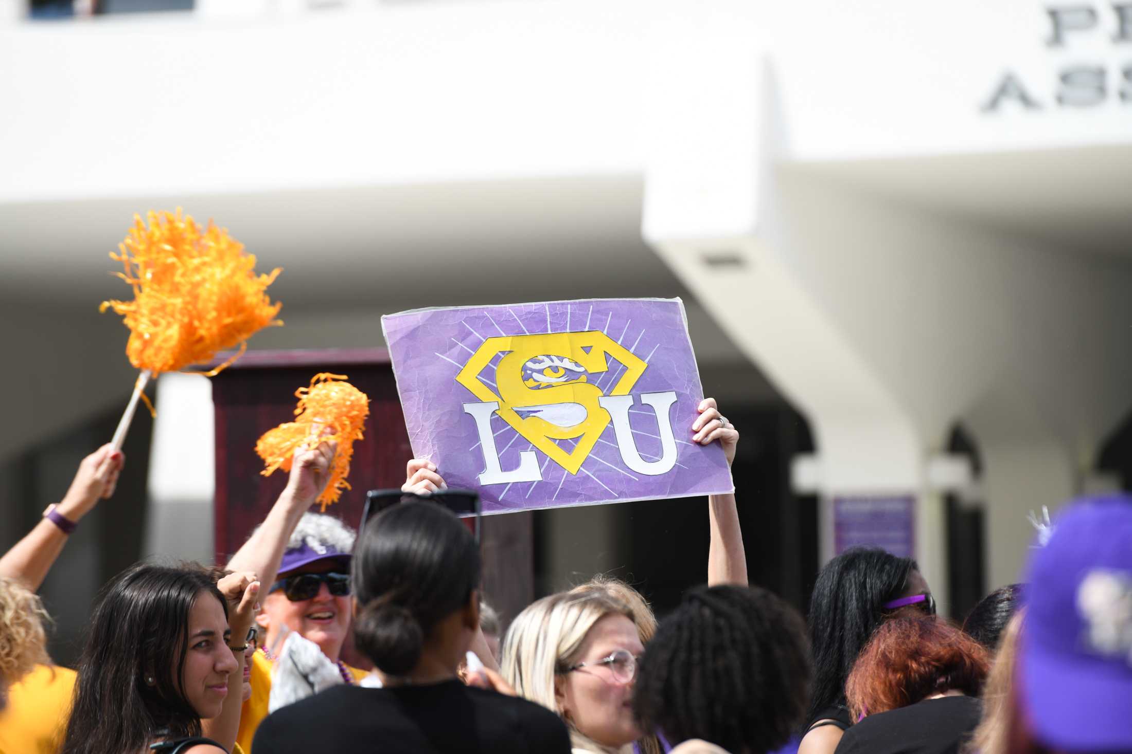 PHOTOS: LSU women's basketball heads off to Dallas for the Final Four