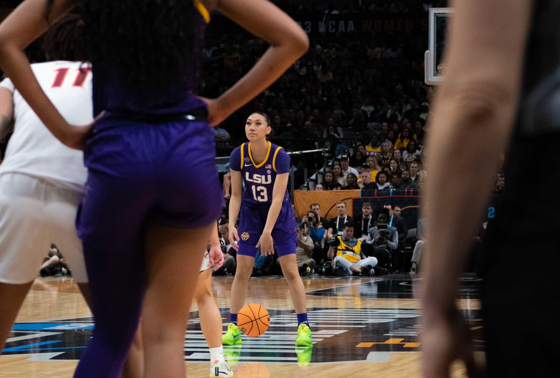 PHOTOS: LSU women's basketball defeats Virginia Tech, advances to national championship