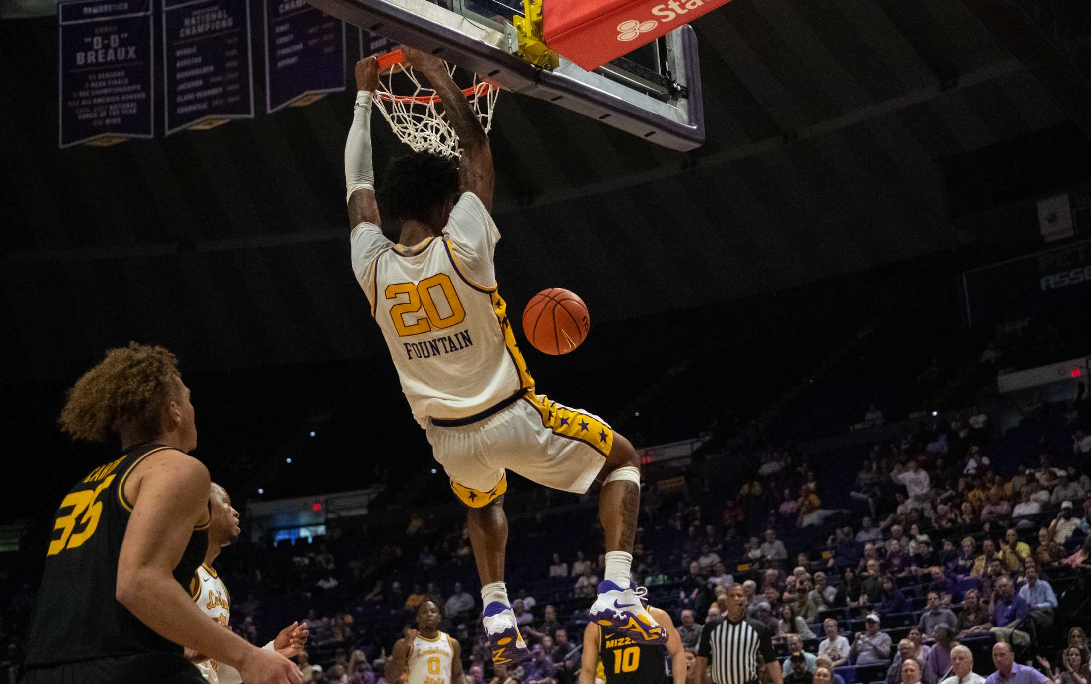 PHOTOS: LSU men's basketball falls to Missouri 81-76