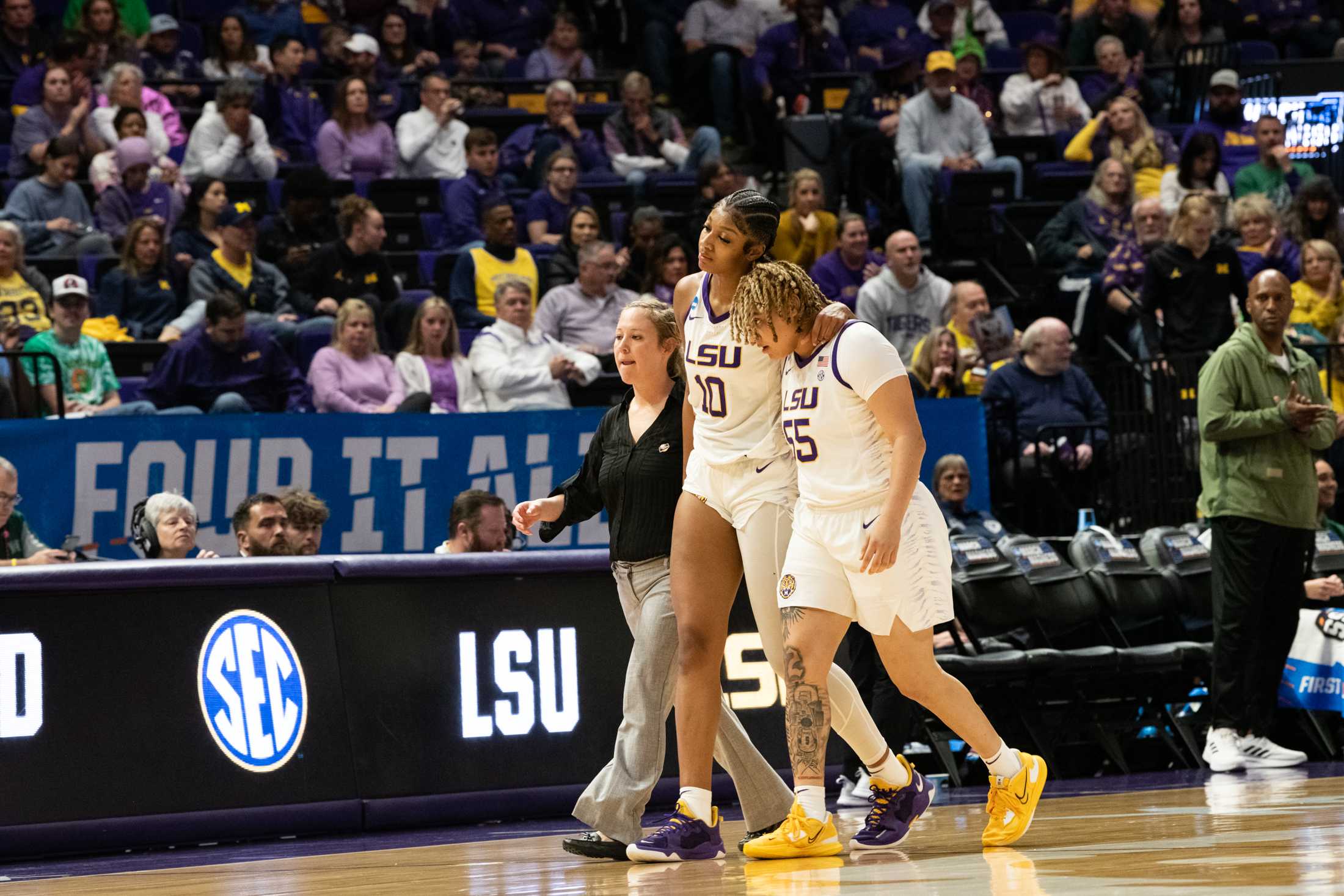 PHOTOS: LSU women's basketball beats Hawaii in first round of March Madness