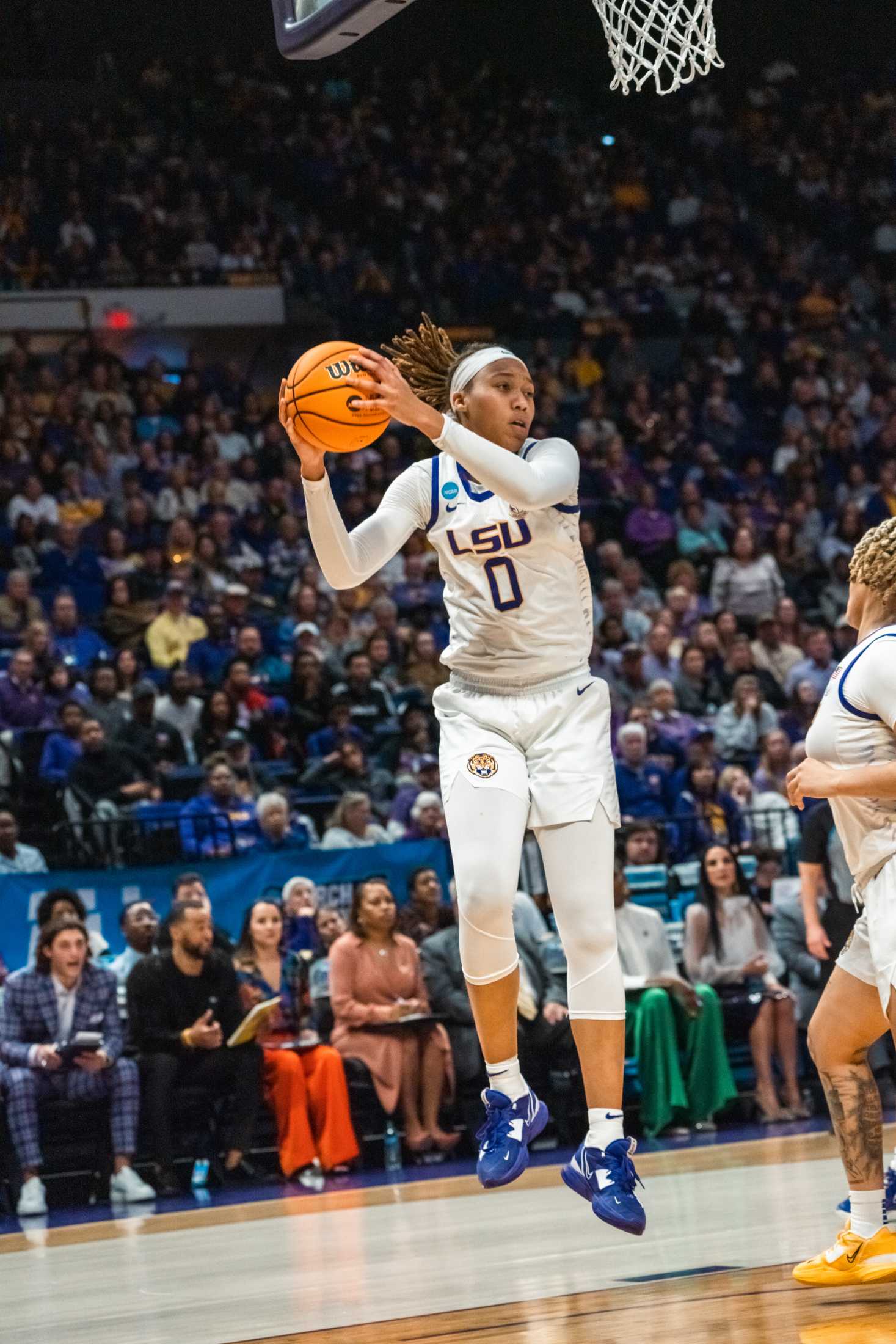 PHOTOS: LSU women's basketball takes down Michigan in second round of March Madness