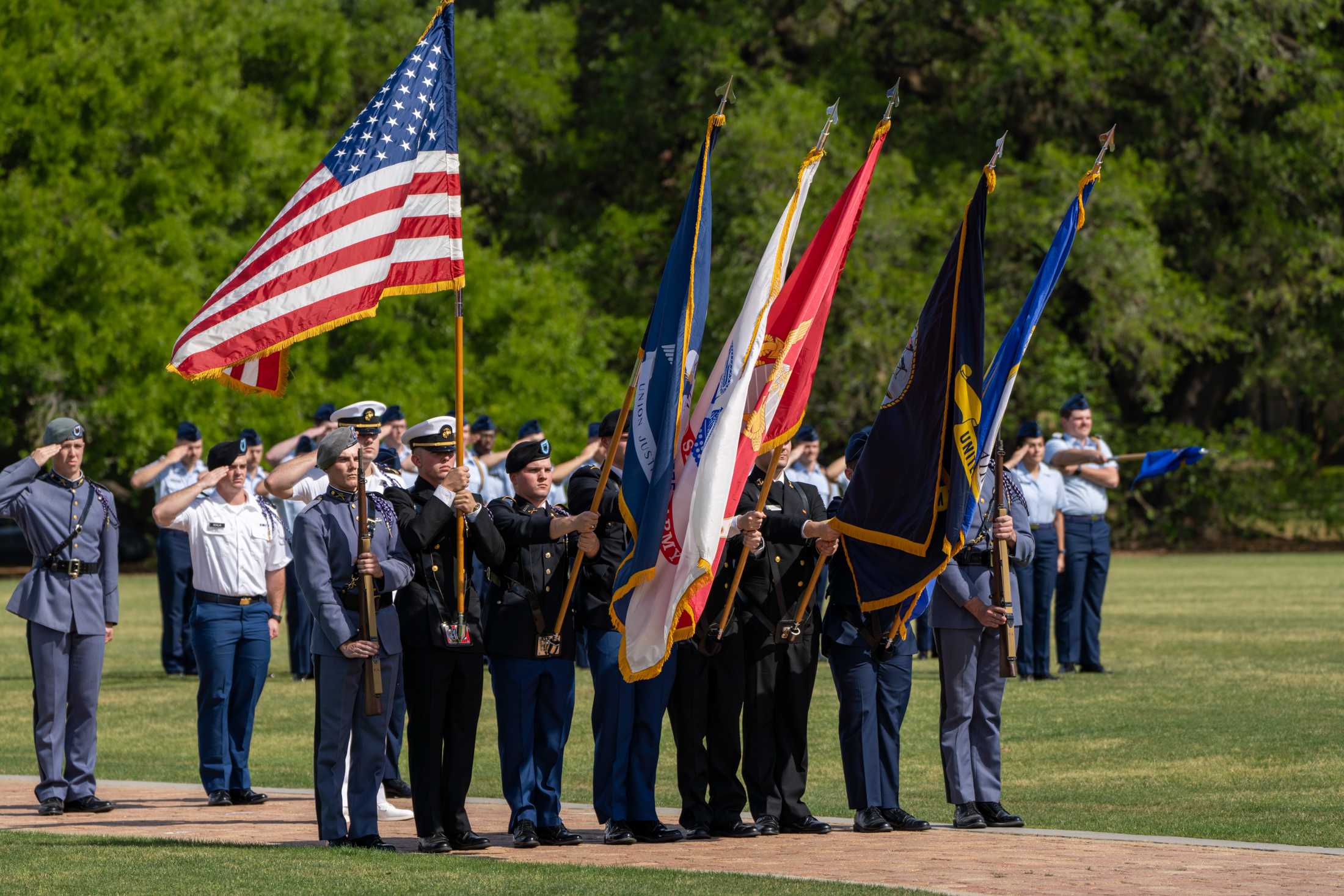 PHOTOS: President&#8217;s Day for the LSU Corp of Cadets