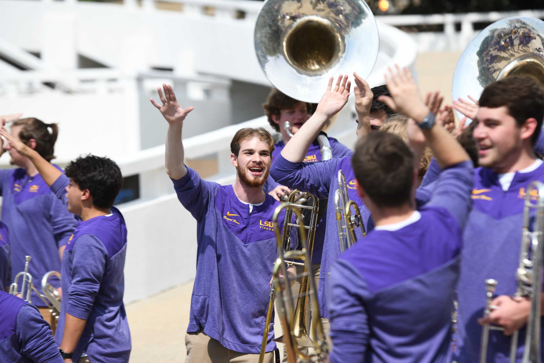 PHOTOS: LSU women's basketball heads off to Dallas for the Final Four